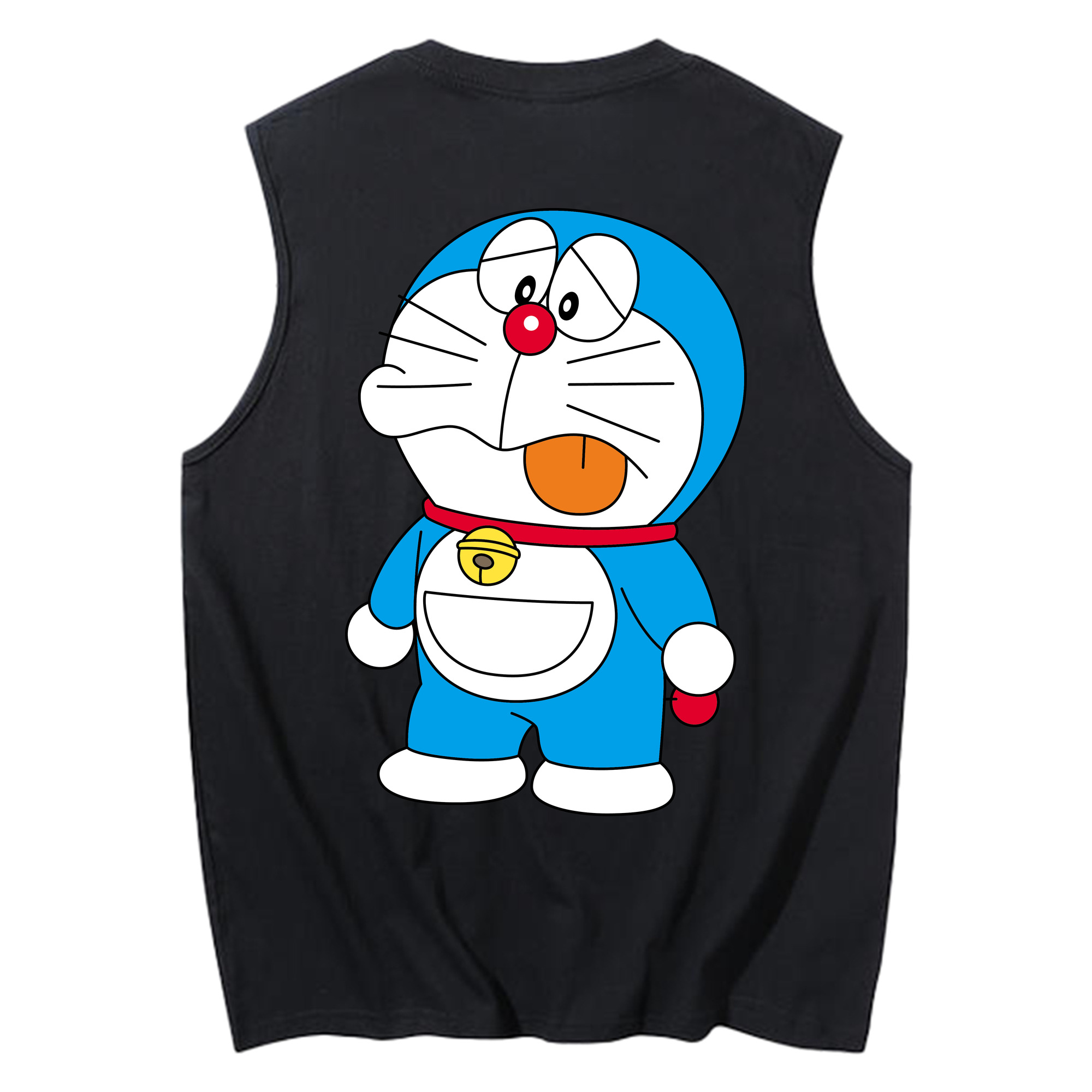 （画像用） ドラえもん Doraemon コットン100％タンクトップ（背面プリント）