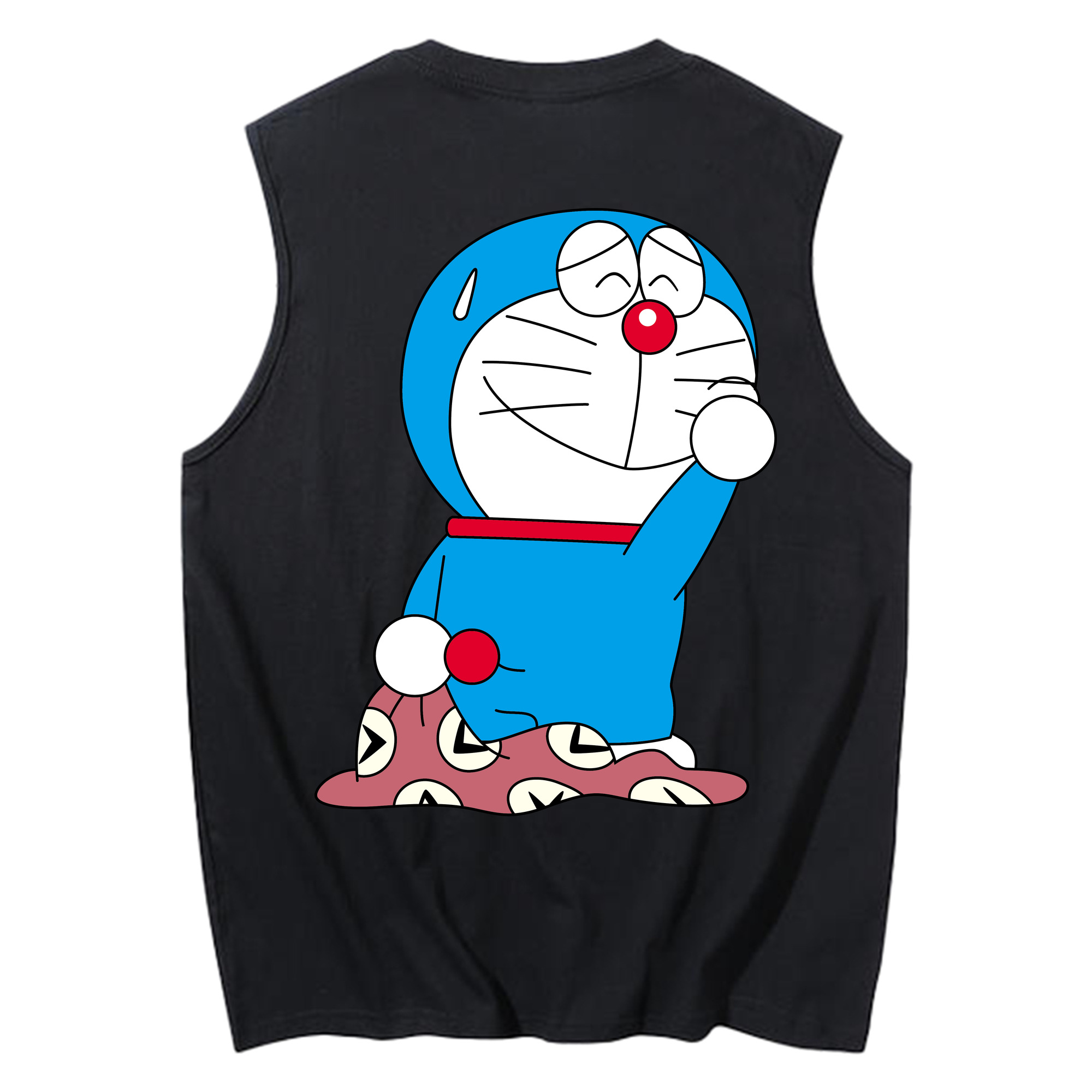 （画像用） ドラえもん Doraemon コットン100％タンクトップ（背面プリント）