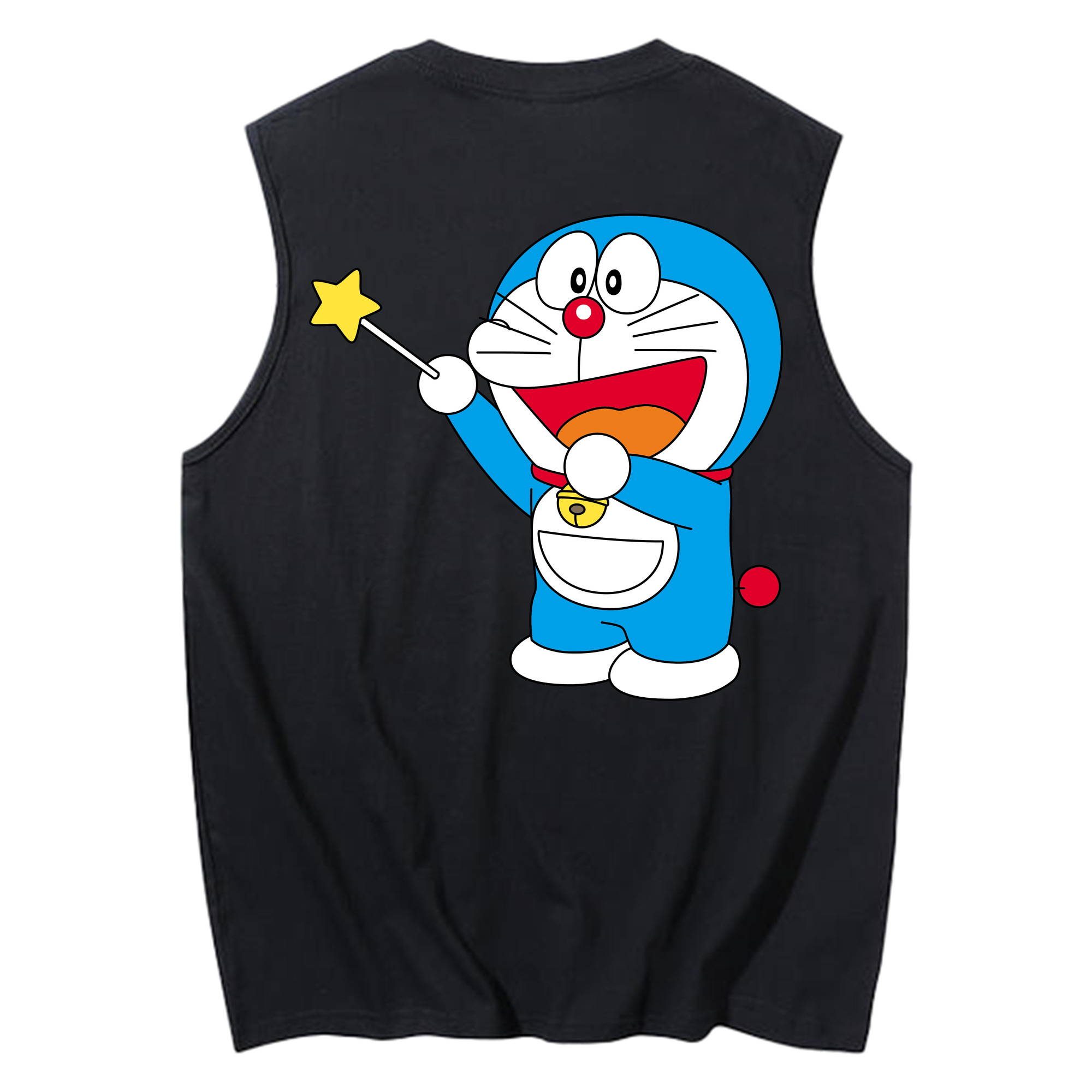 （画像用） ドラえもん Doraemon コットン100％タンクトップ（背面プリント）