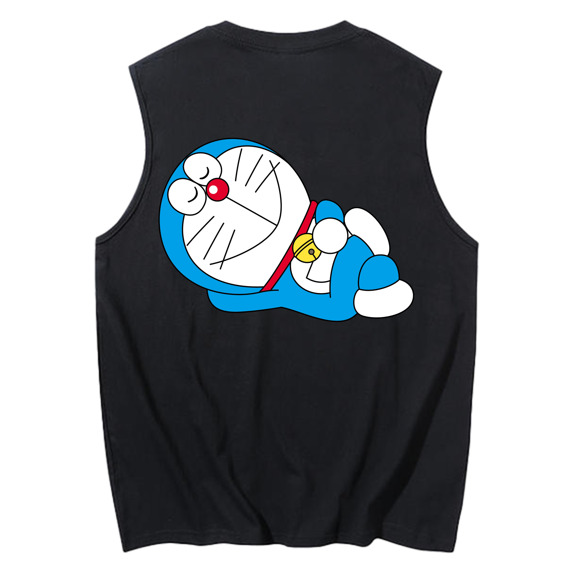 （画像用） ドラえもん Doraemon コットン100％タンクトップ（背面プリント）
