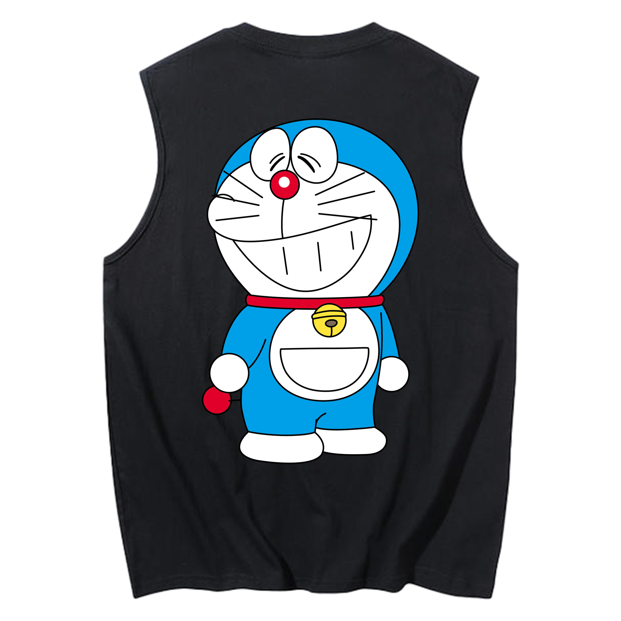（画像用） ドラえもん Doraemon コットン100％タンクトップ（背面プリント）