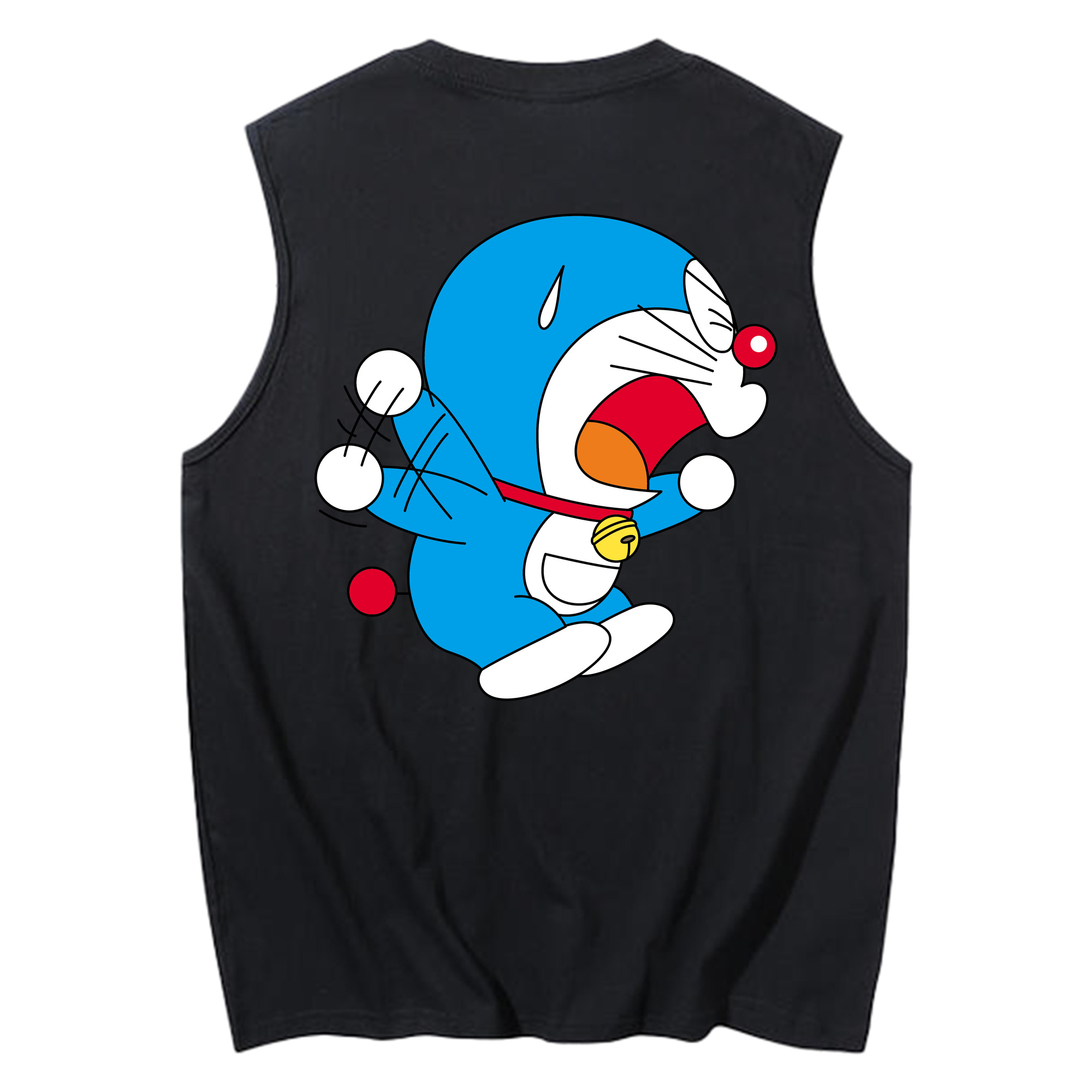 （画像用） ドラえもん Doraemon コットン100％タンクトップ（背面プリント）