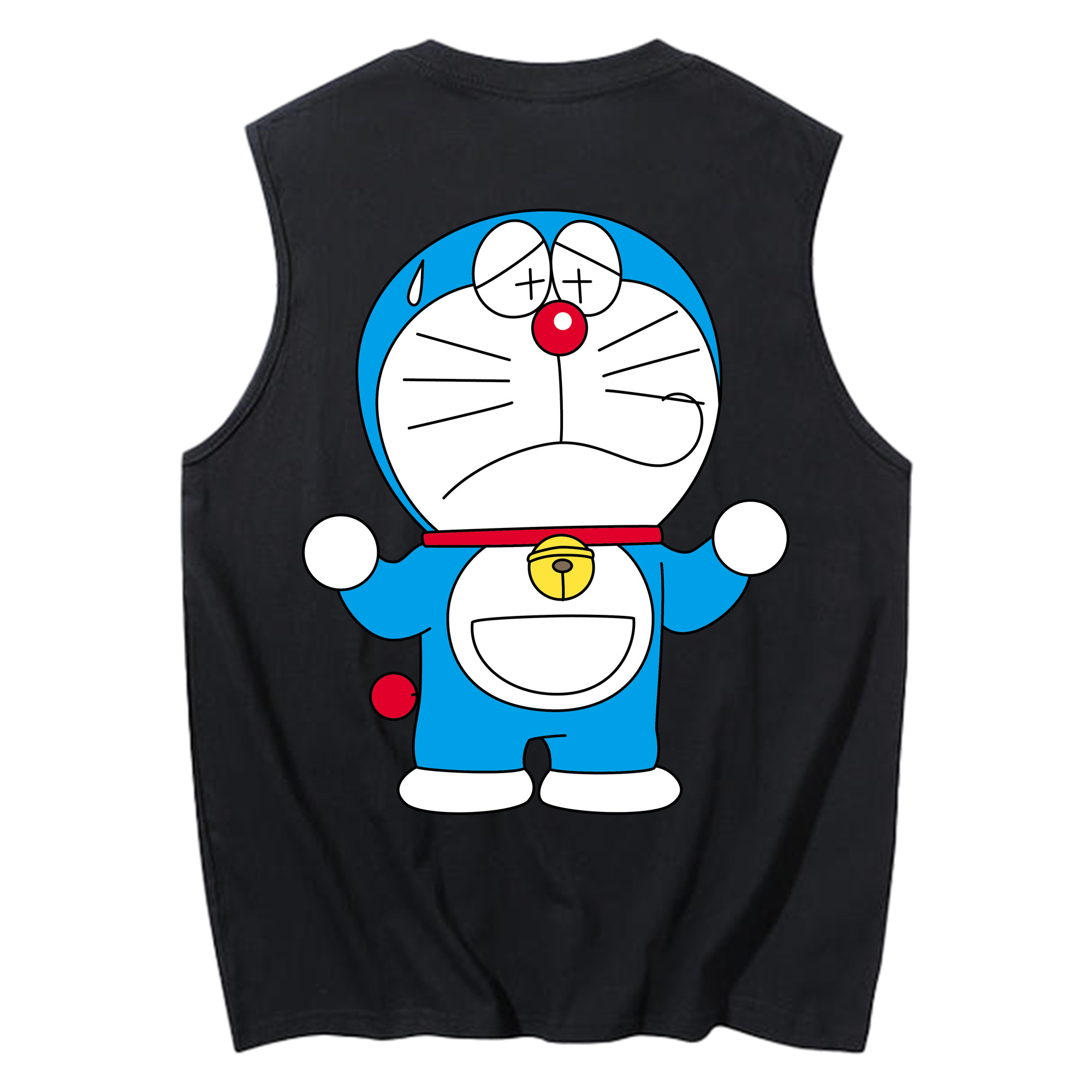 （画像用） ドラえもん Doraemon コットン100％タンクトップ（背面プリント）