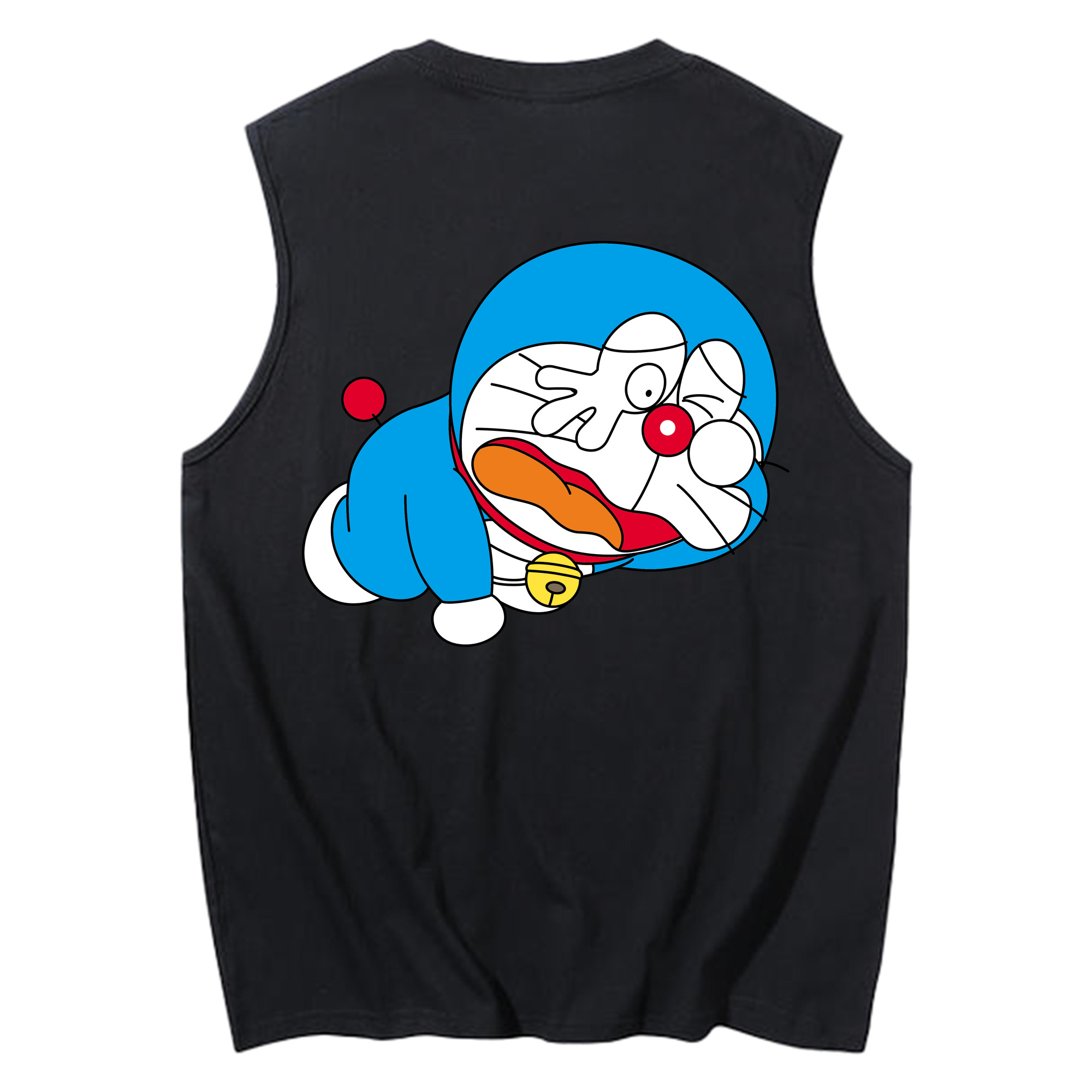 （画像用） ドラえもん Doraemon コットン100％タンクトップ（背面プリント）