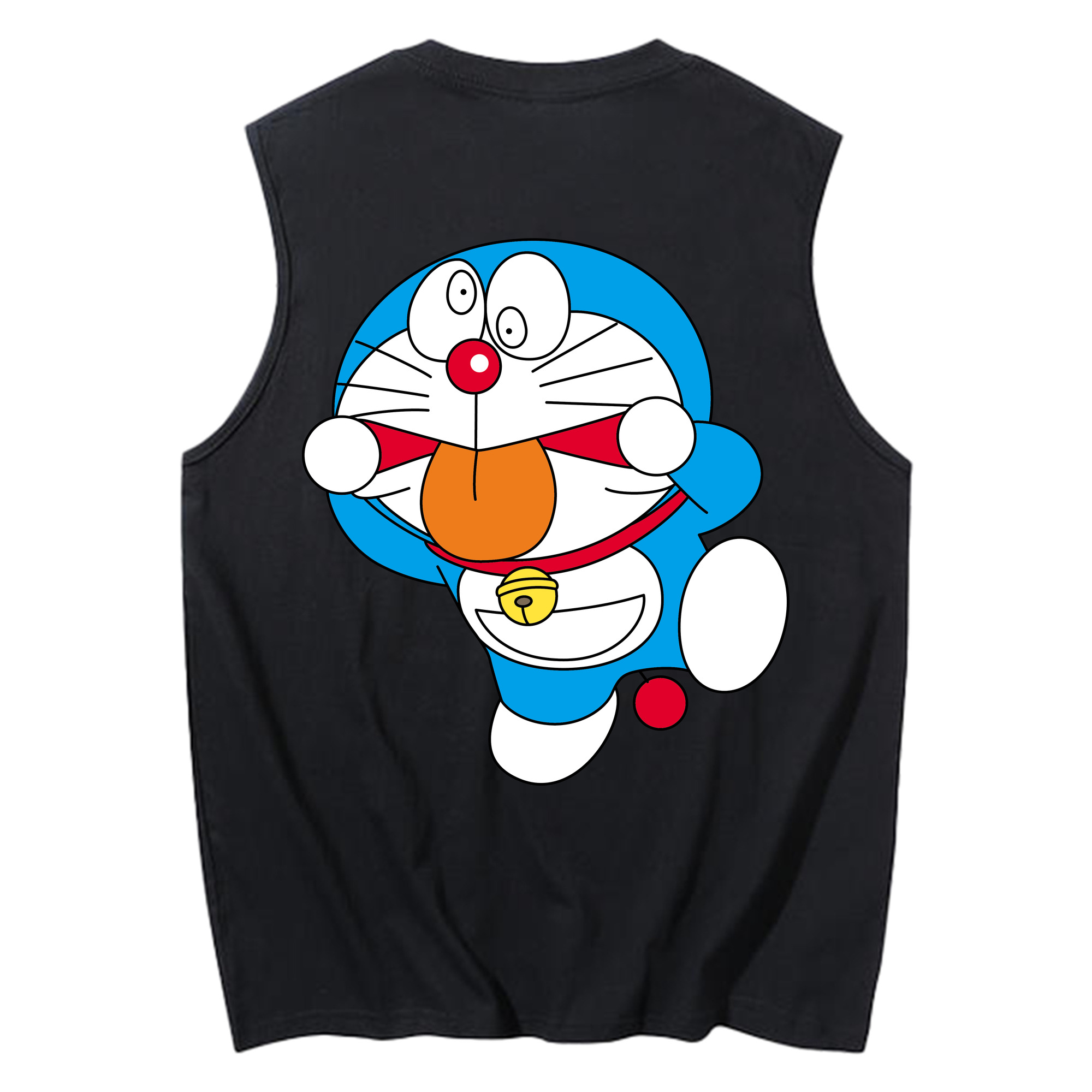 （画像用） ドラえもん Doraemon コットン100％タンクトップ（背面プリント）