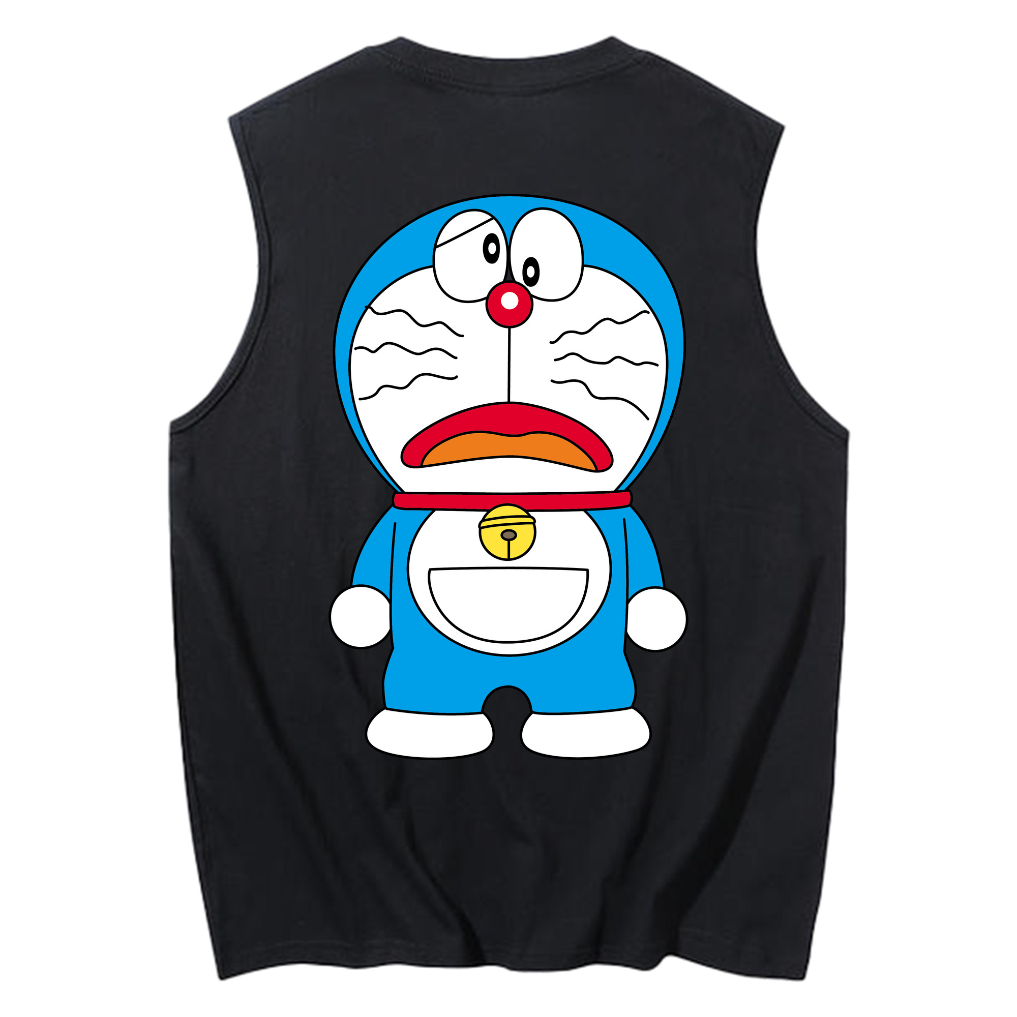 （画像用） ドラえもん Doraemon コットン100％タンクトップ（背面プリント）