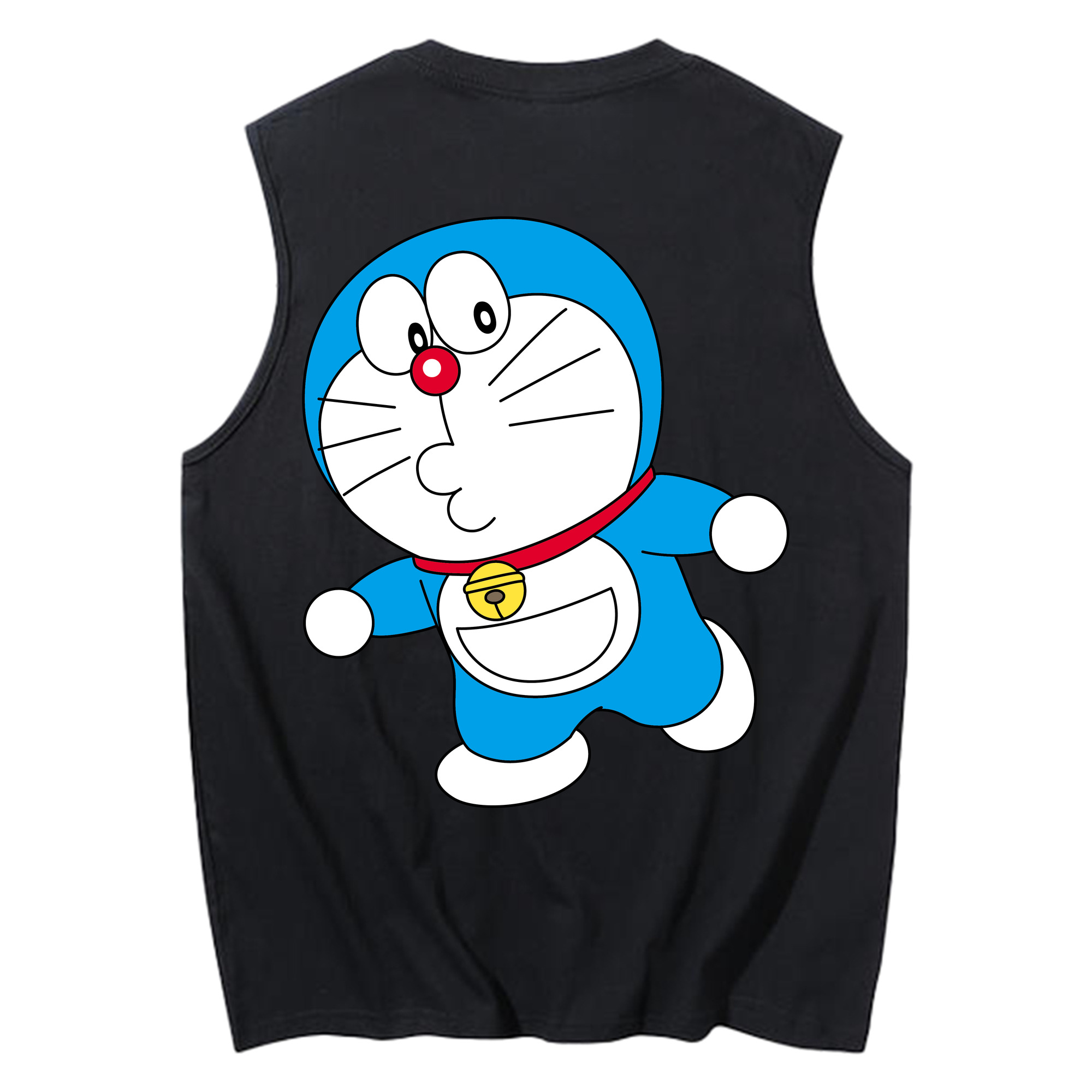 （画像用） ドラえもん Doraemon コットン100％タンクトップ（背面プリント）