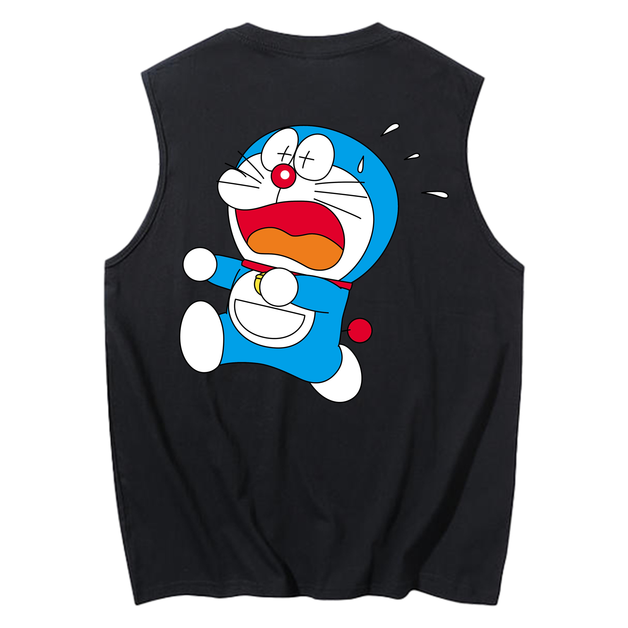 （画像用） ドラえもん Doraemon コットン100％タンクトップ（背面プリント）