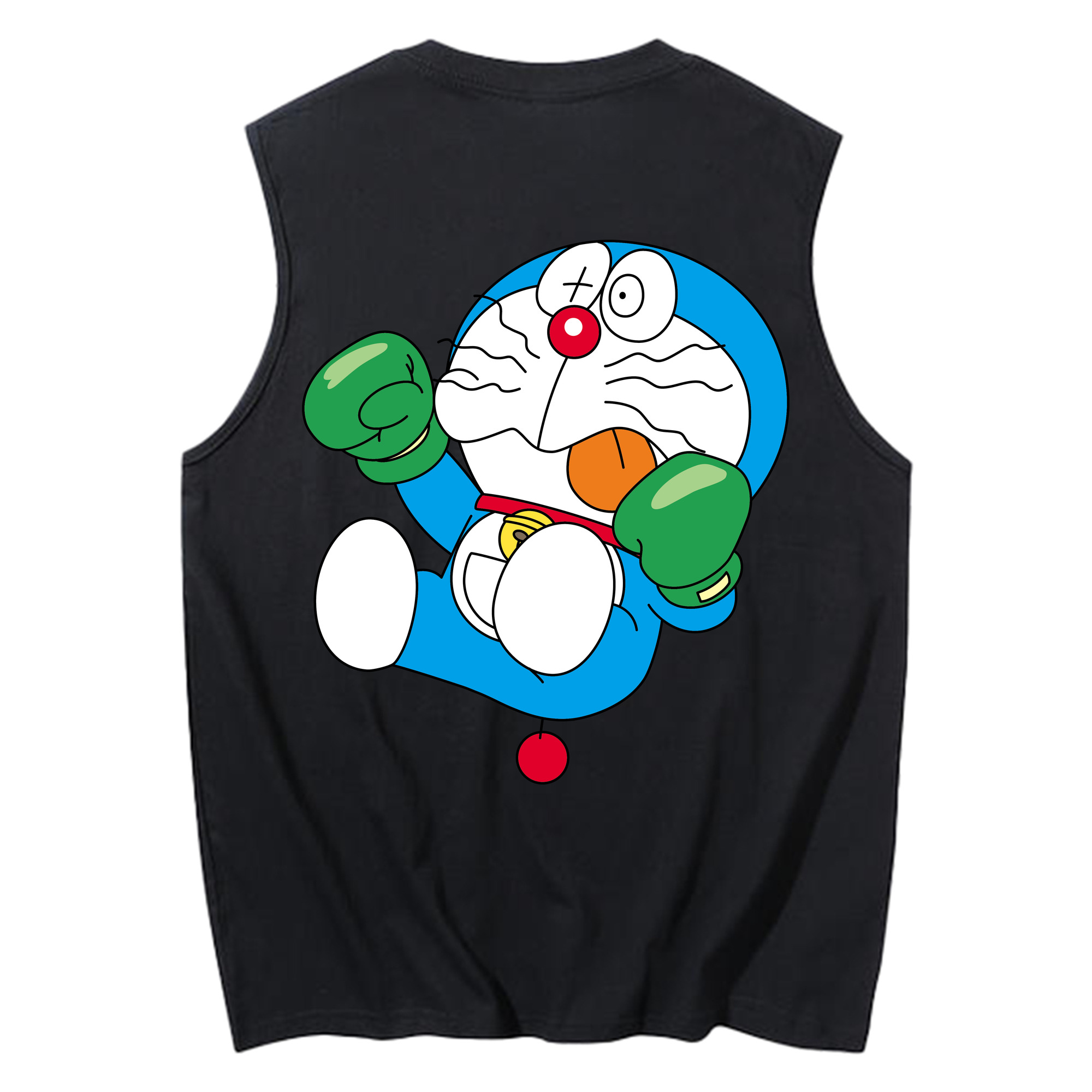 （画像用） ドラえもん Doraemon コットン100％タンクトップ（背面プリント）