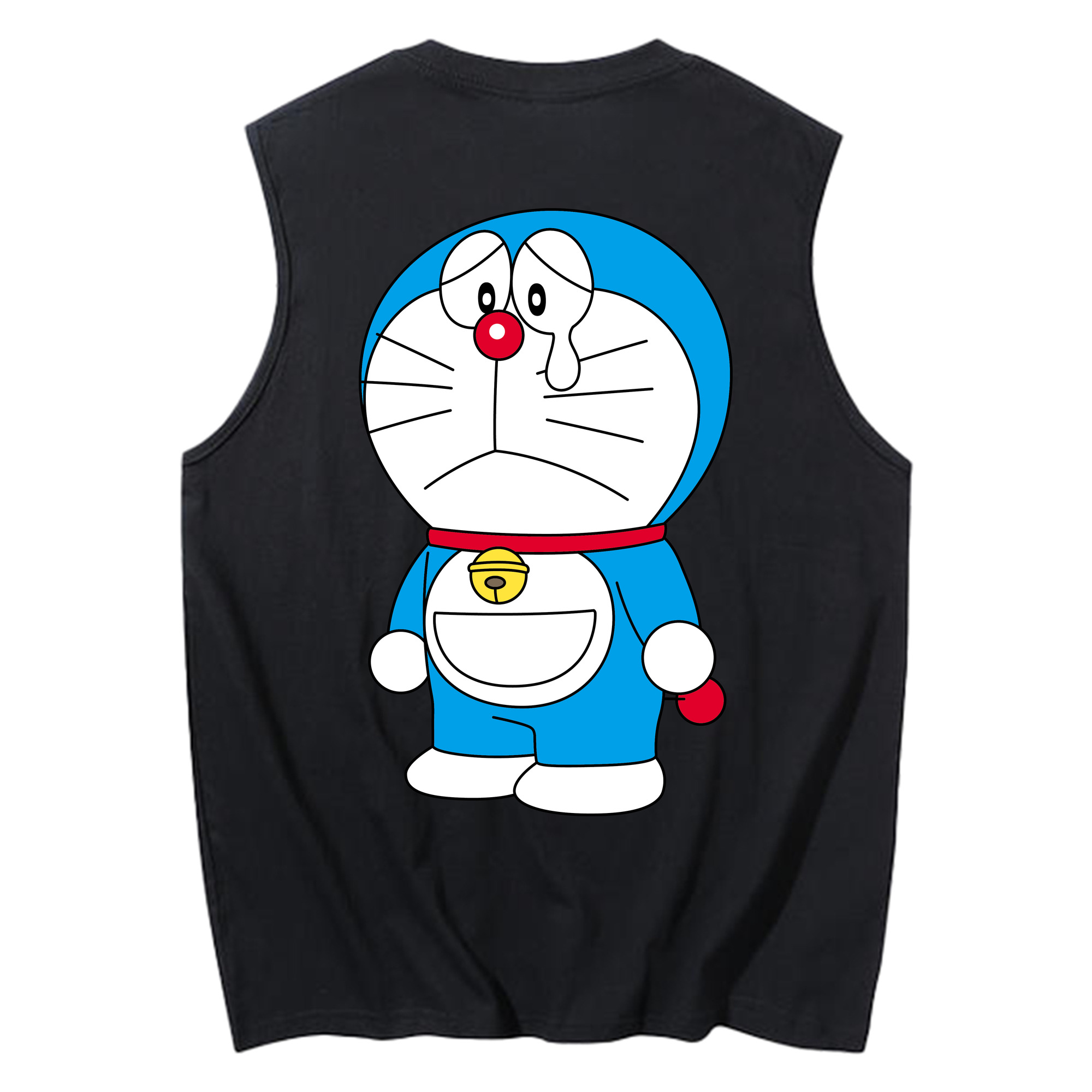 （画像用） ドラえもん Doraemon コットン100％タンクトップ（背面プリント）