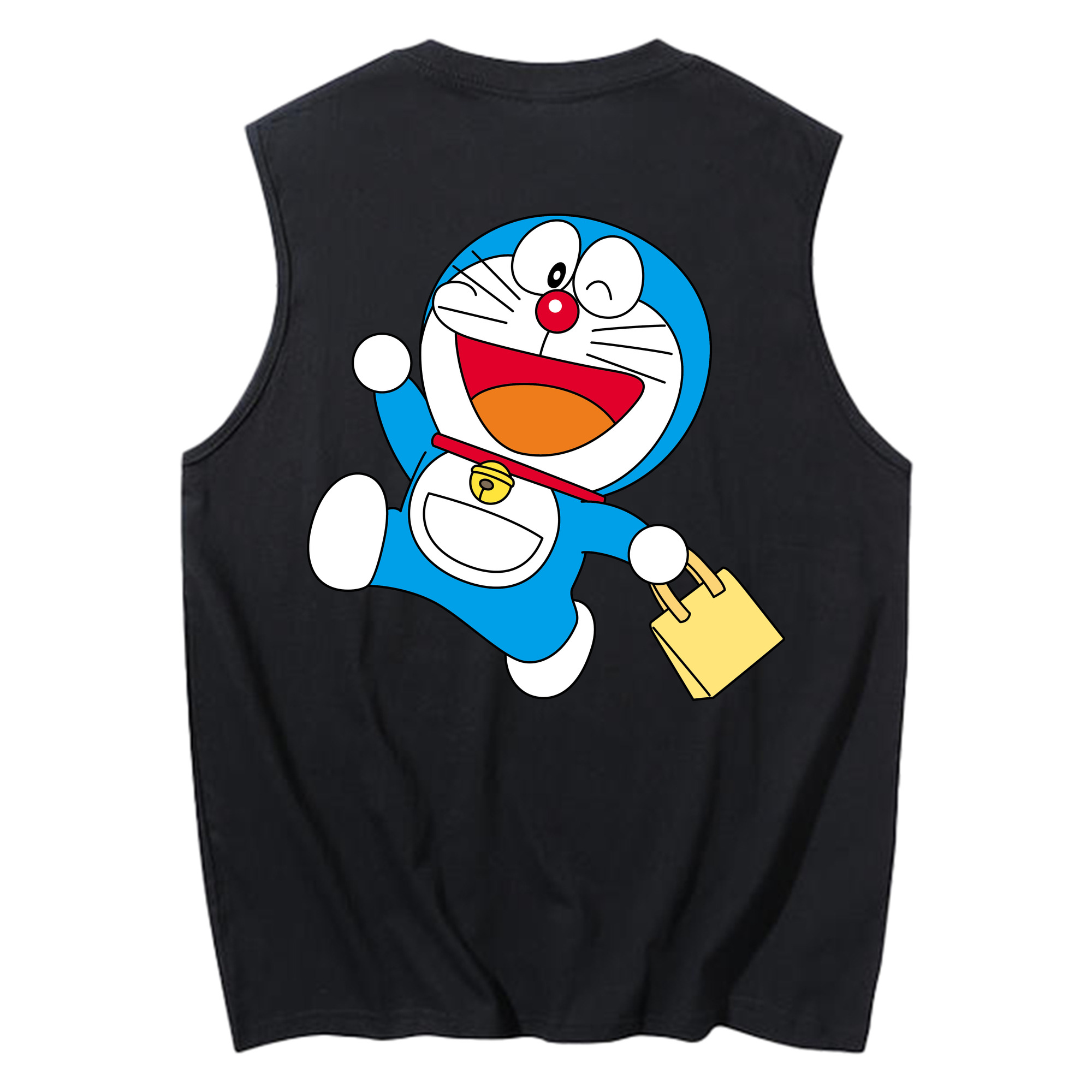 （画像用） ドラえもん Doraemon コットン100％タンクトップ（背面プリント）