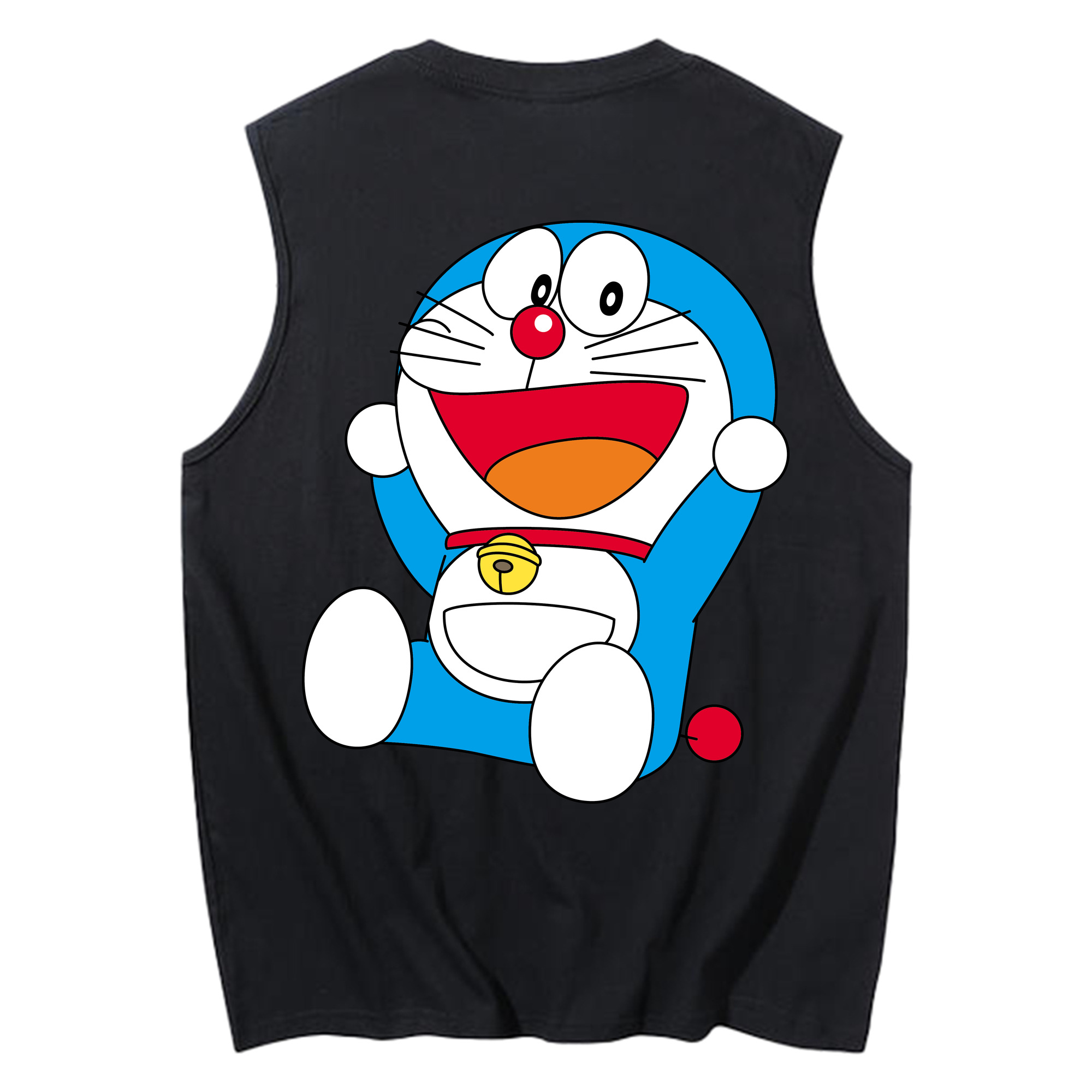 （画像用） ドラえもん Doraemon コットン100％タンクトップ（背面プリント）