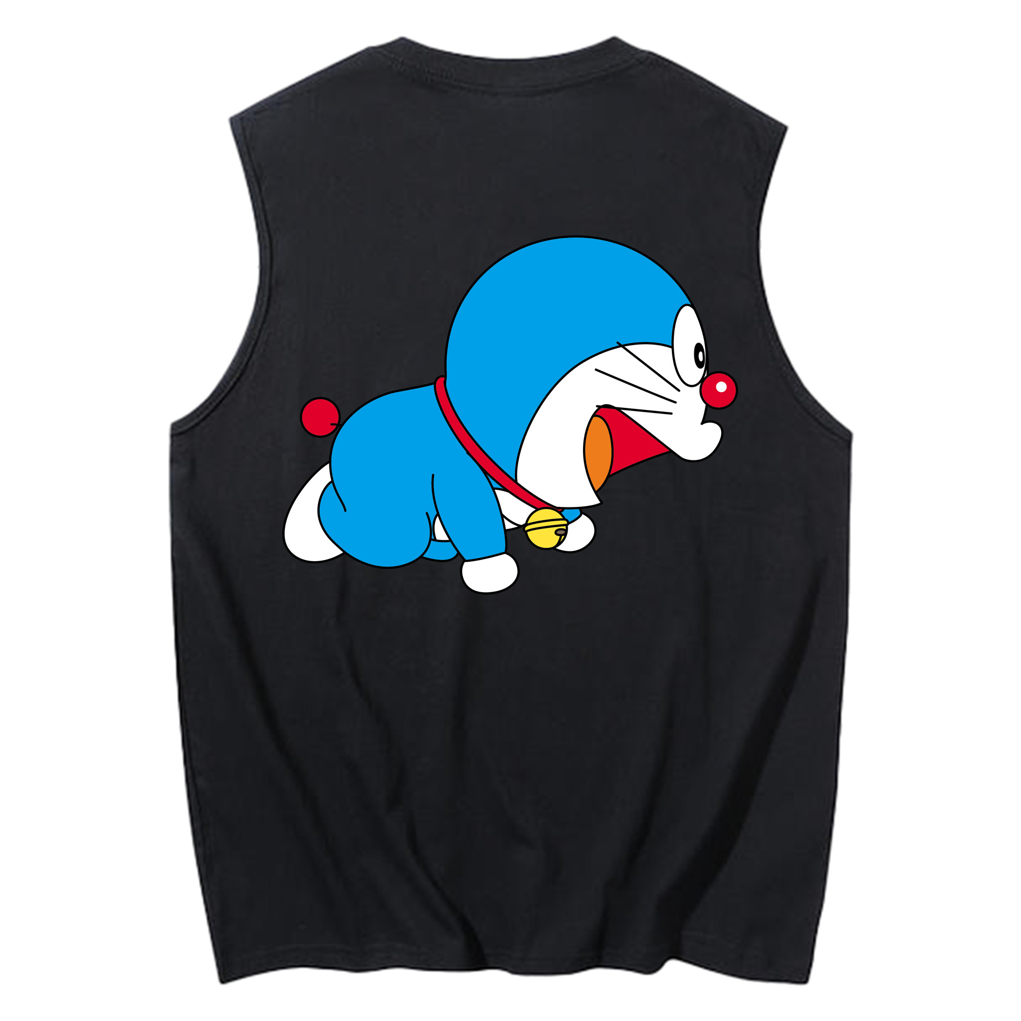 （画像用） ドラえもん Doraemon コットン100％タンクトップ（背面プリント）