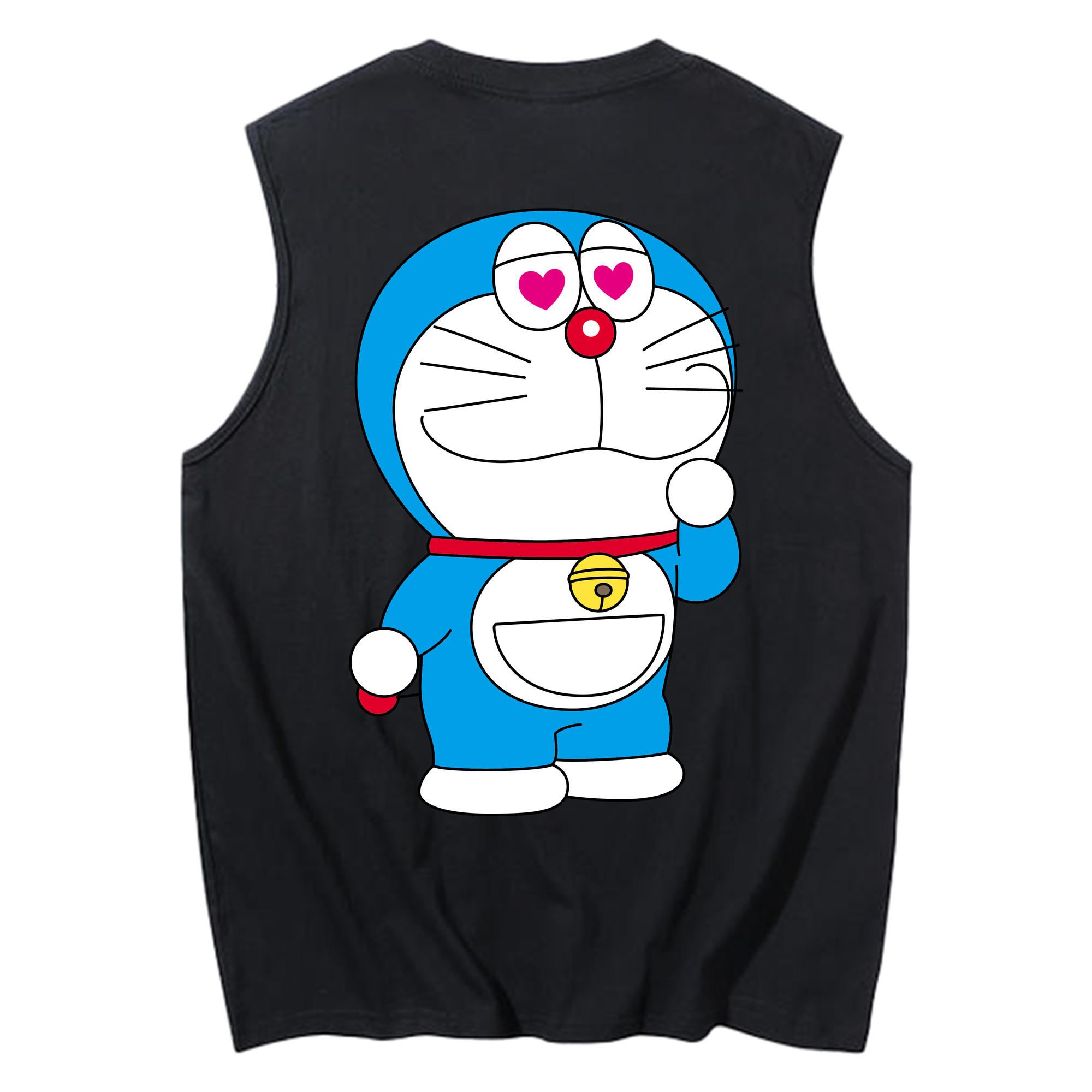 （画像用） ドラえもん Doraemon コットン100％タンクトップ（背面プリント）