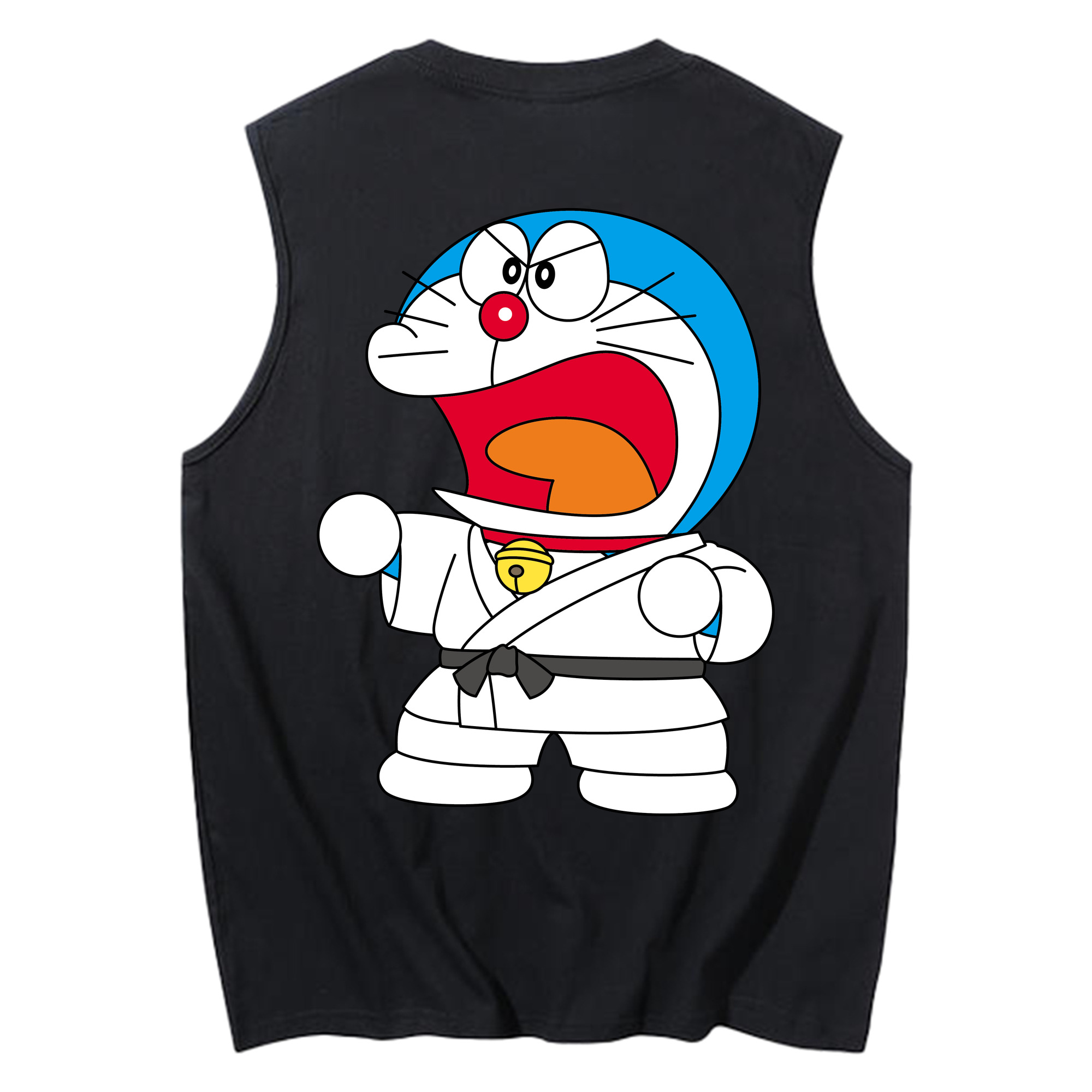 （画像用） ドラえもん Doraemon コットン100％タンクトップ（背面プリント）