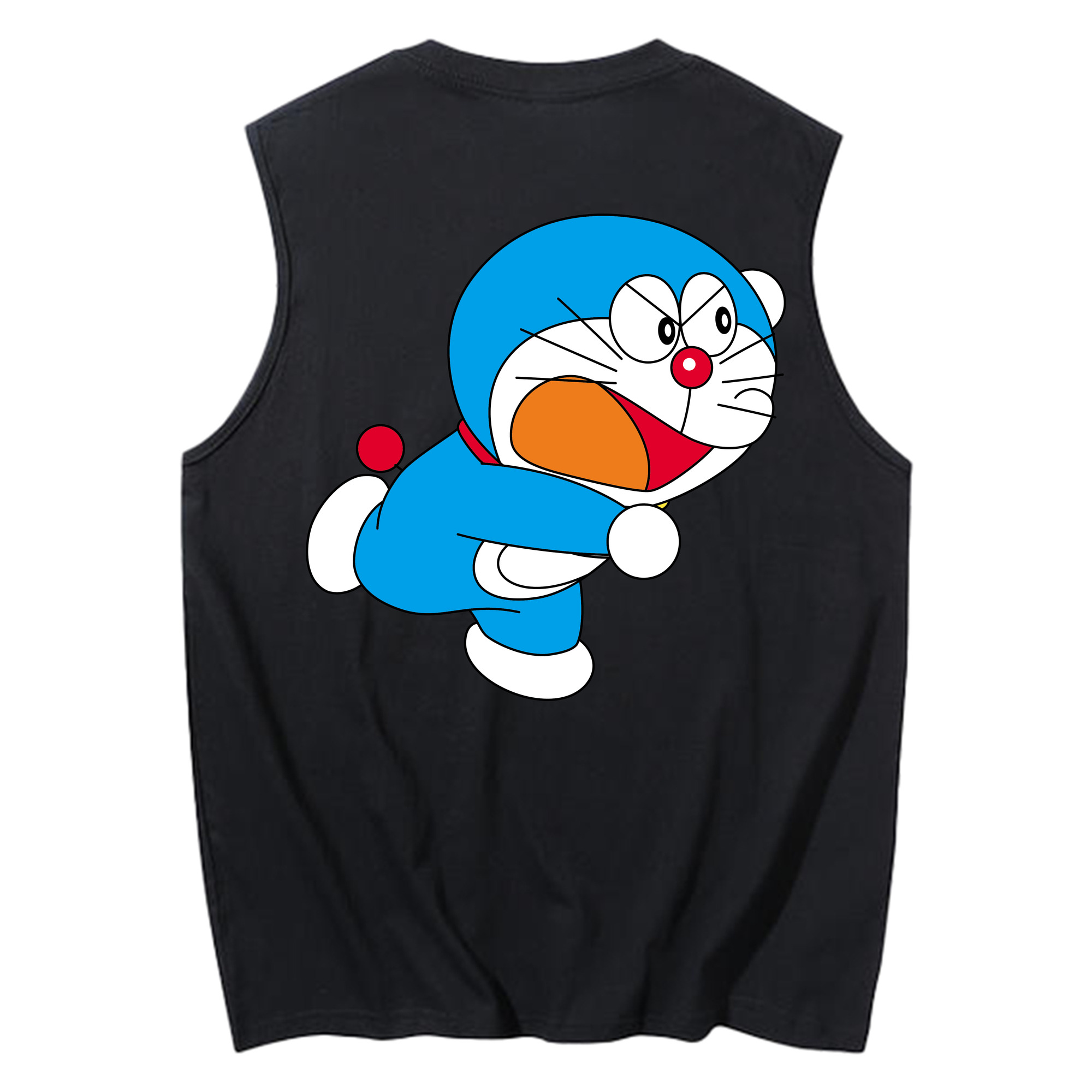 （画像用） ドラえもん Doraemon コットン100％タンクトップ（背面プリント）