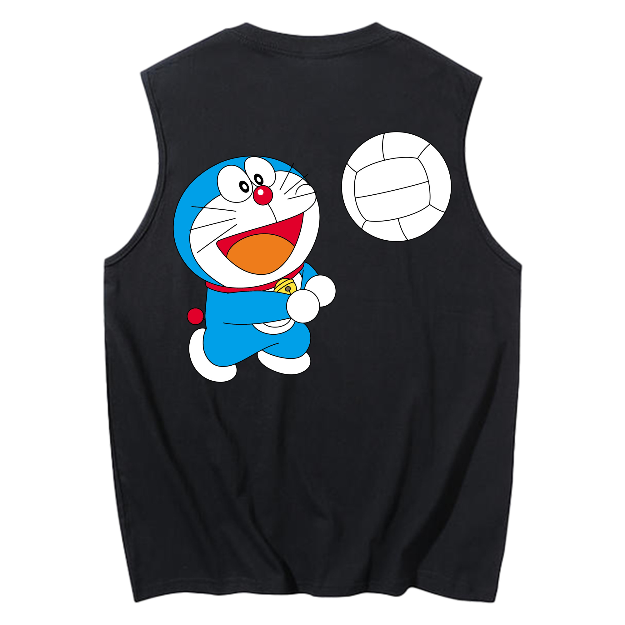 （画像用） ドラえもん Doraemon コットン100％タンクトップ（背面プリント）