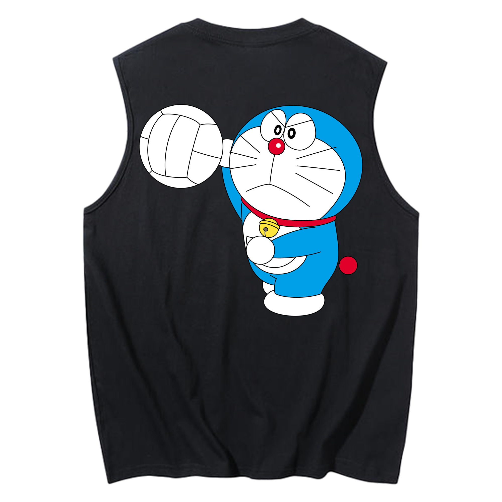 （画像用） ドラえもん Doraemon コットン100％タンクトップ（背面プリント）