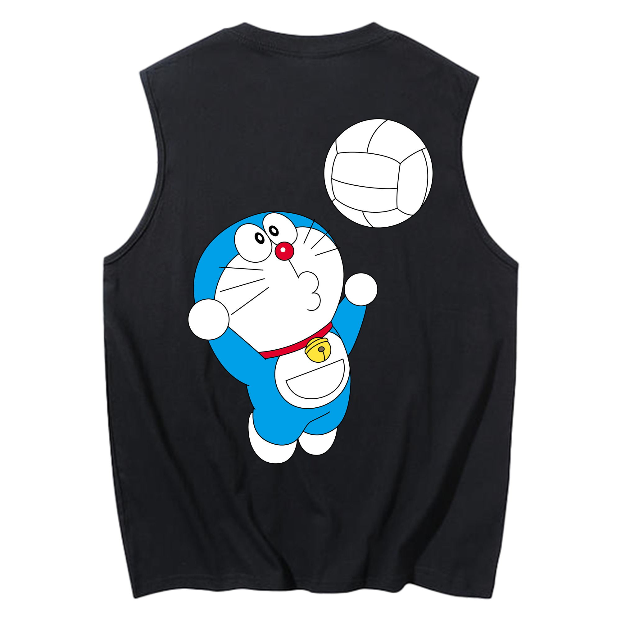 （画像用） ドラえもん Doraemon コットン100％タンクトップ（背面プリント）