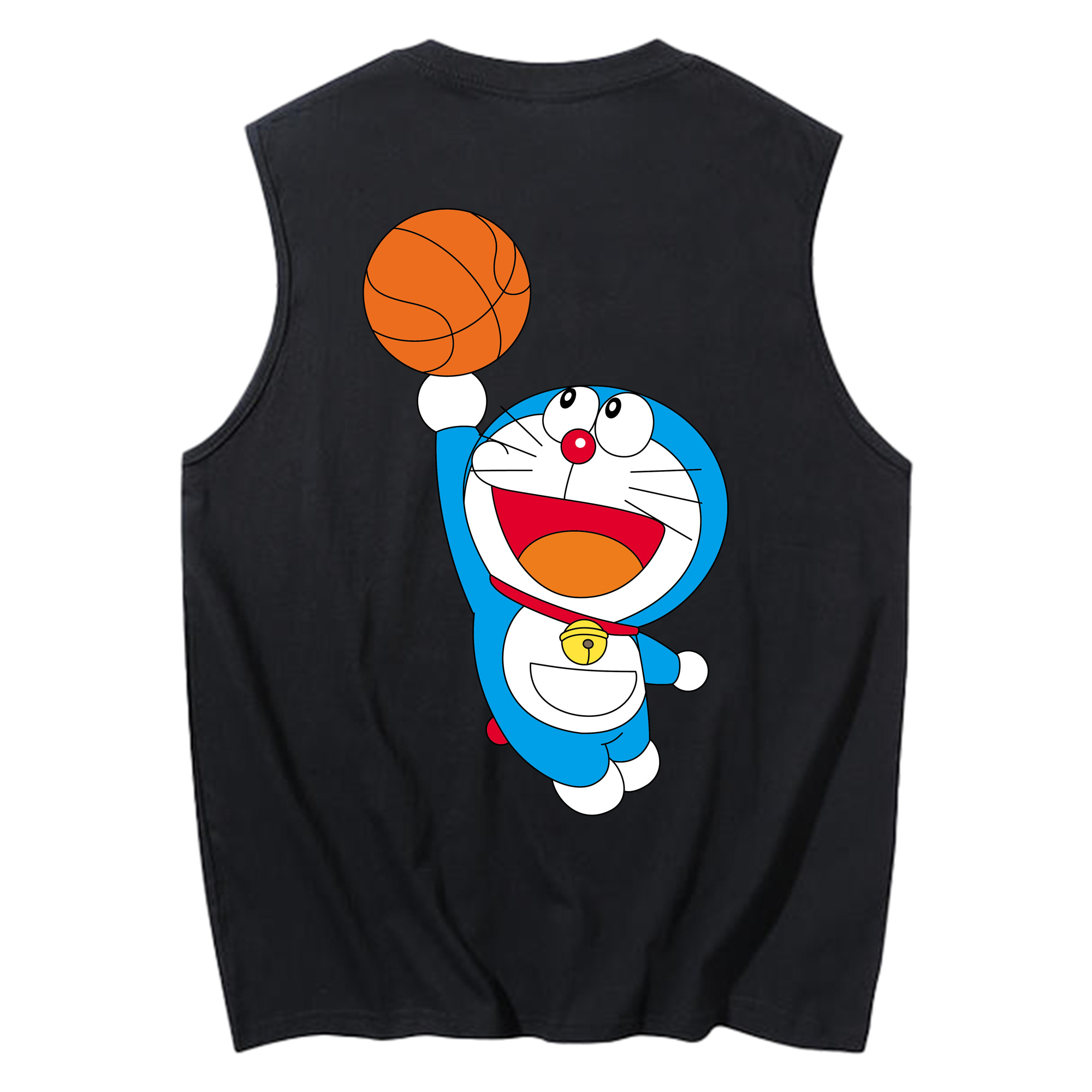 （画像用） ドラえもん Doraemon コットン100％タンクトップ（背面プリント）