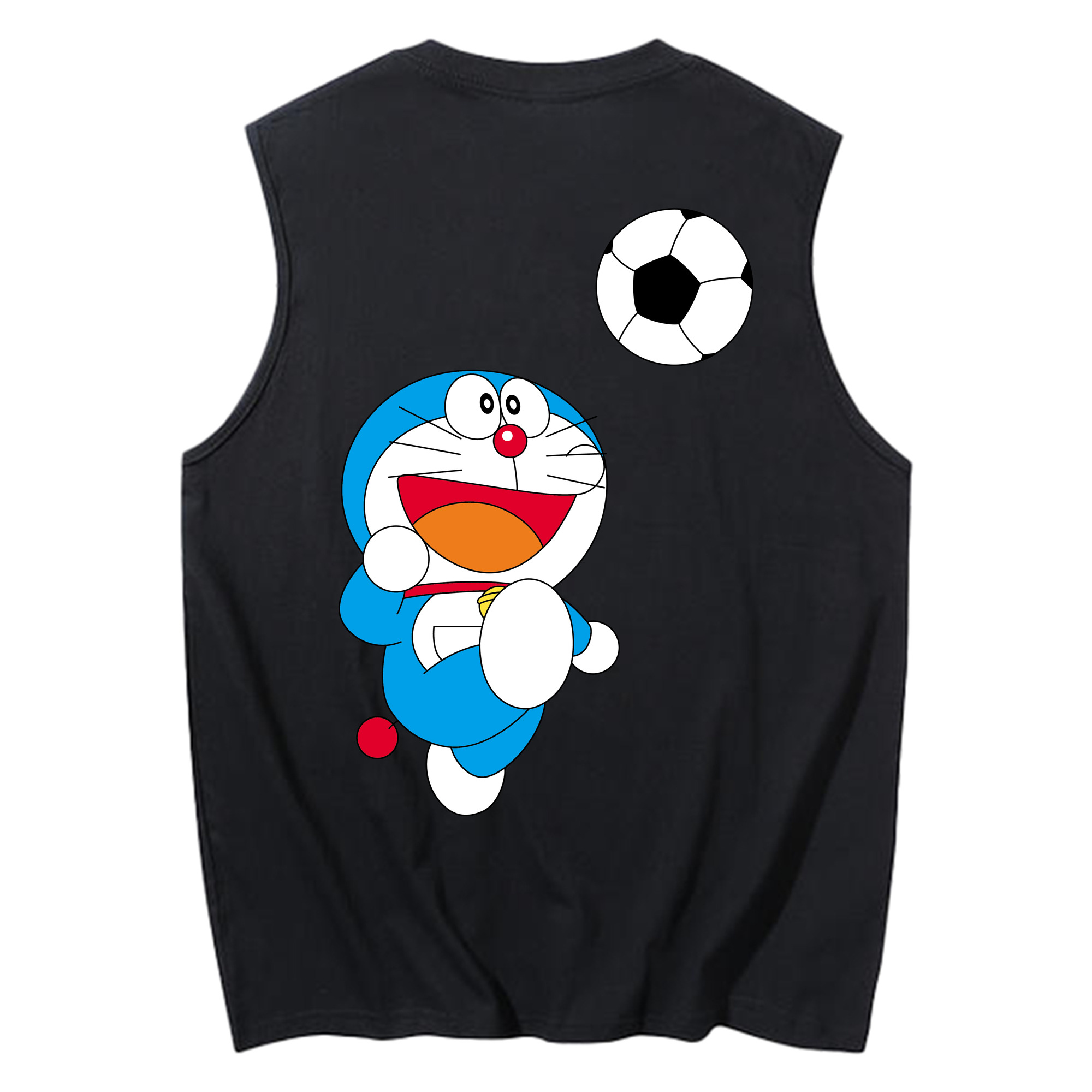 （画像用） ドラえもん Doraemon コットン100％タンクトップ（背面プリント）