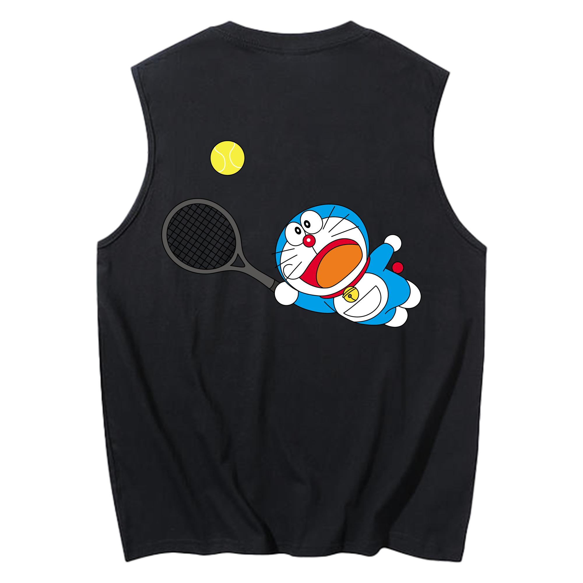 （画像用） ドラえもん Doraemon コットン100％タンクトップ（背面プリント）
