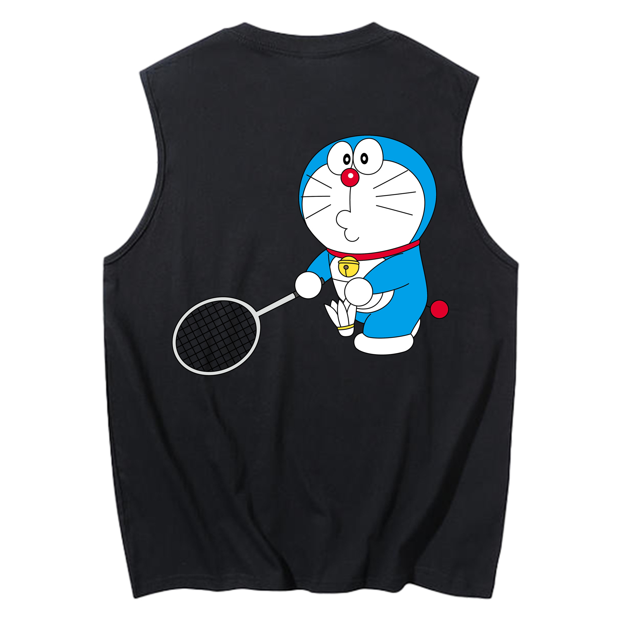 （画像用） ドラえもん Doraemon コットン100％タンクトップ（背面プリント）
