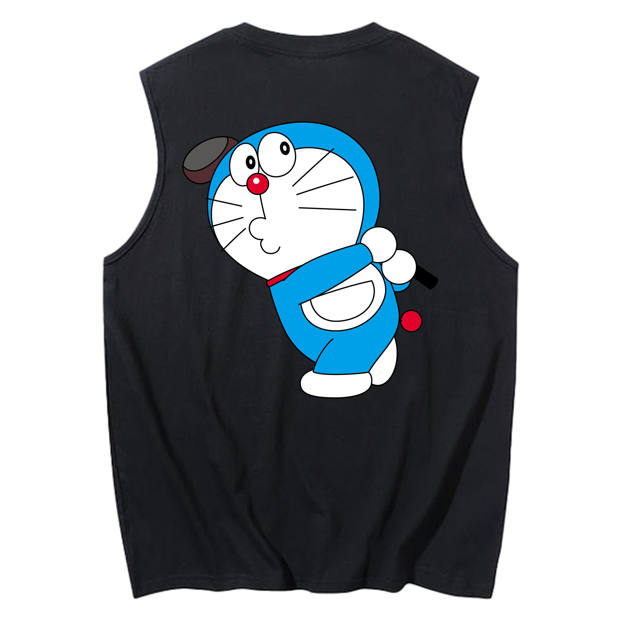 （画像用） ドラえもん Doraemon コットン100％タンクトップ（背面プリント）