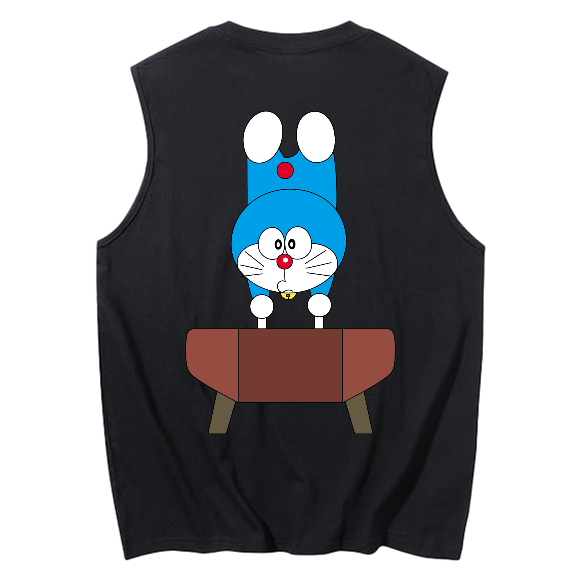 （画像用） ドラえもん Doraemon コットン100％タンクトップ（背面プリント）