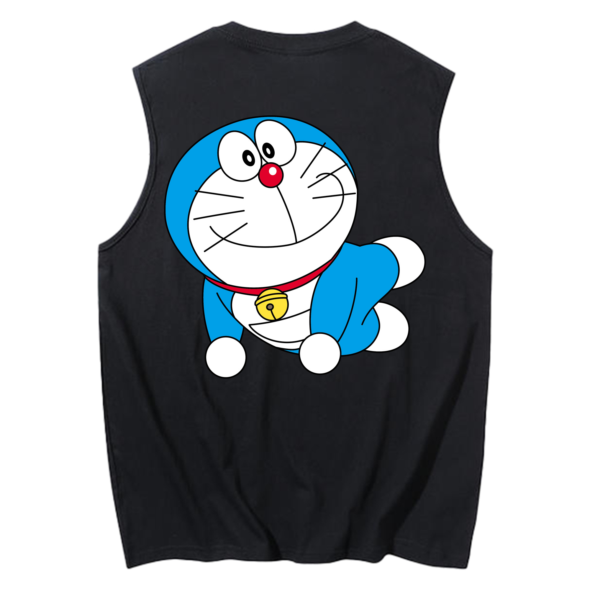 （画像用） ドラえもん Doraemon コットン100％タンクトップ（背面プリント）