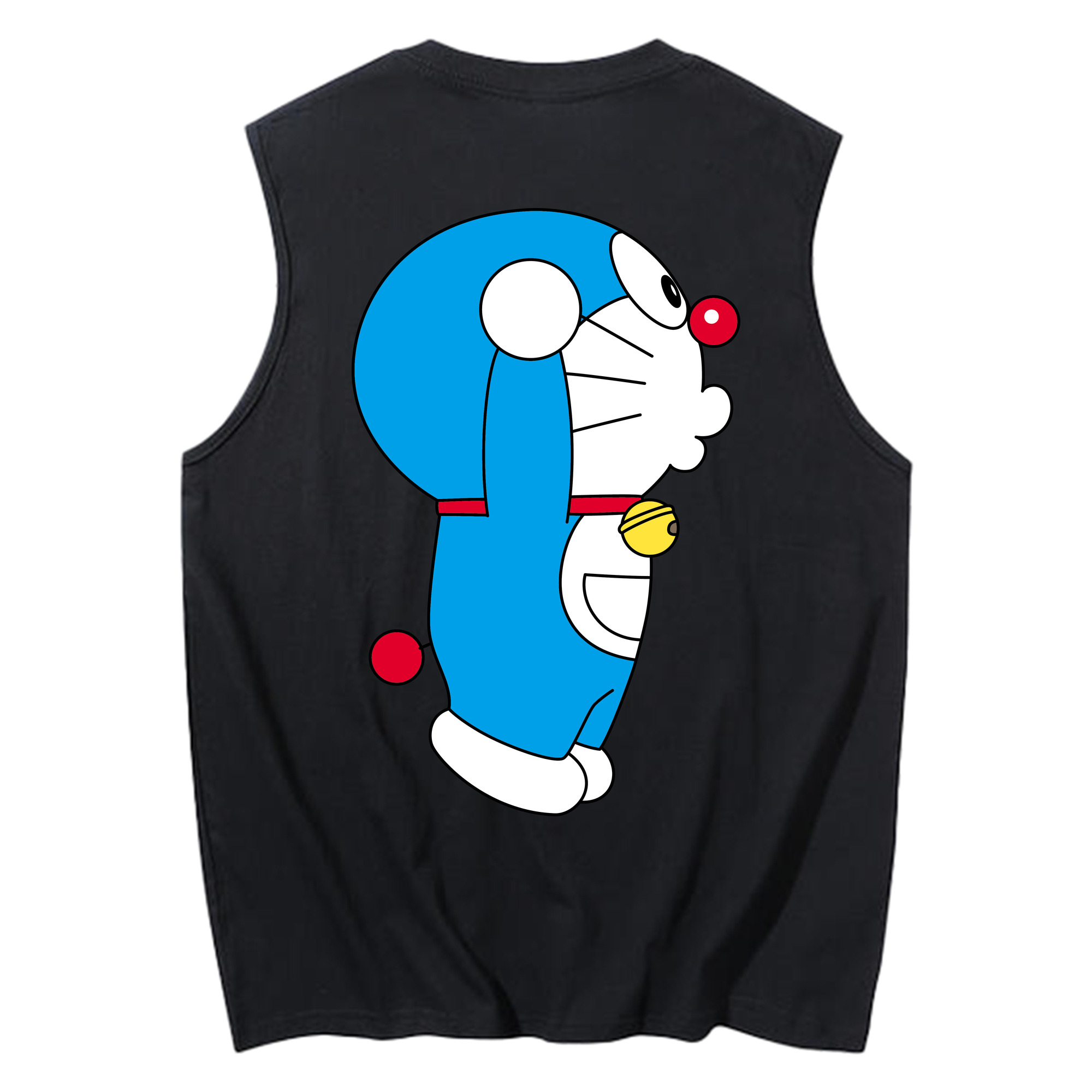 （画像用） ドラえもん Doraemon コットン100％タンクトップ（背面プリント）
