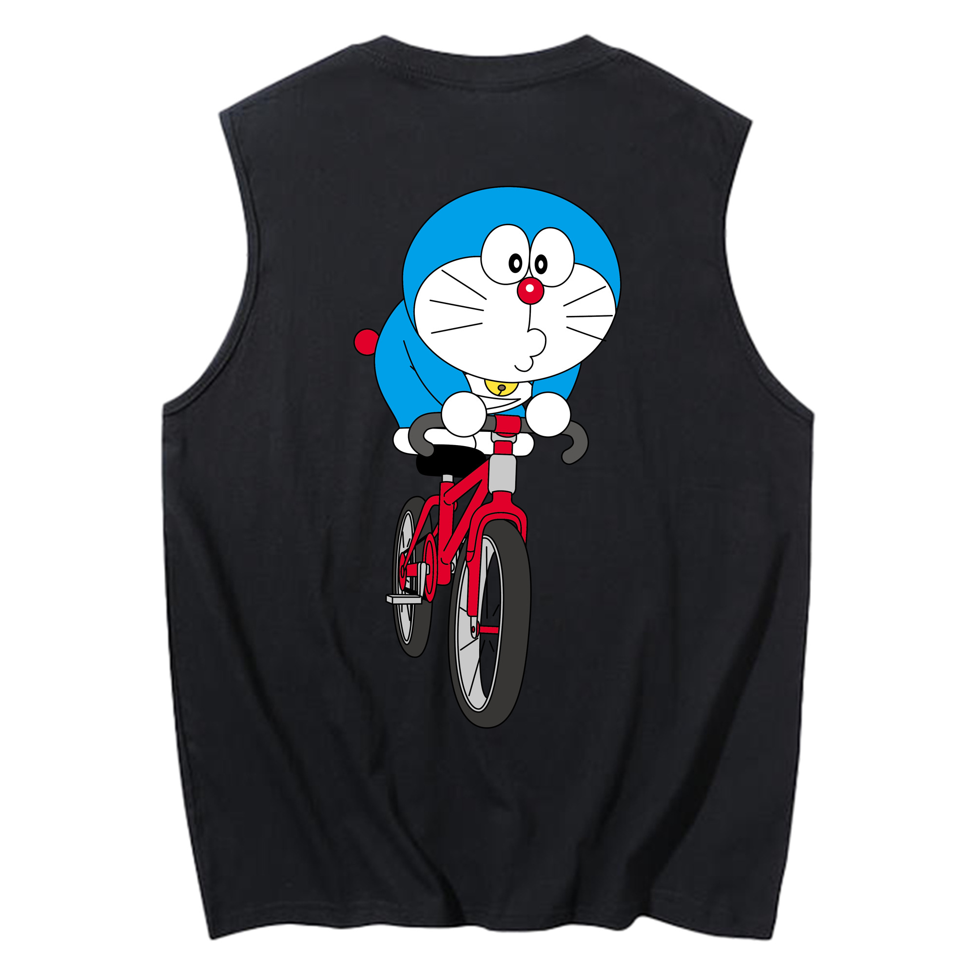 （画像用） ドラえもん Doraemon コットン100％タンクトップ（背面プリント）