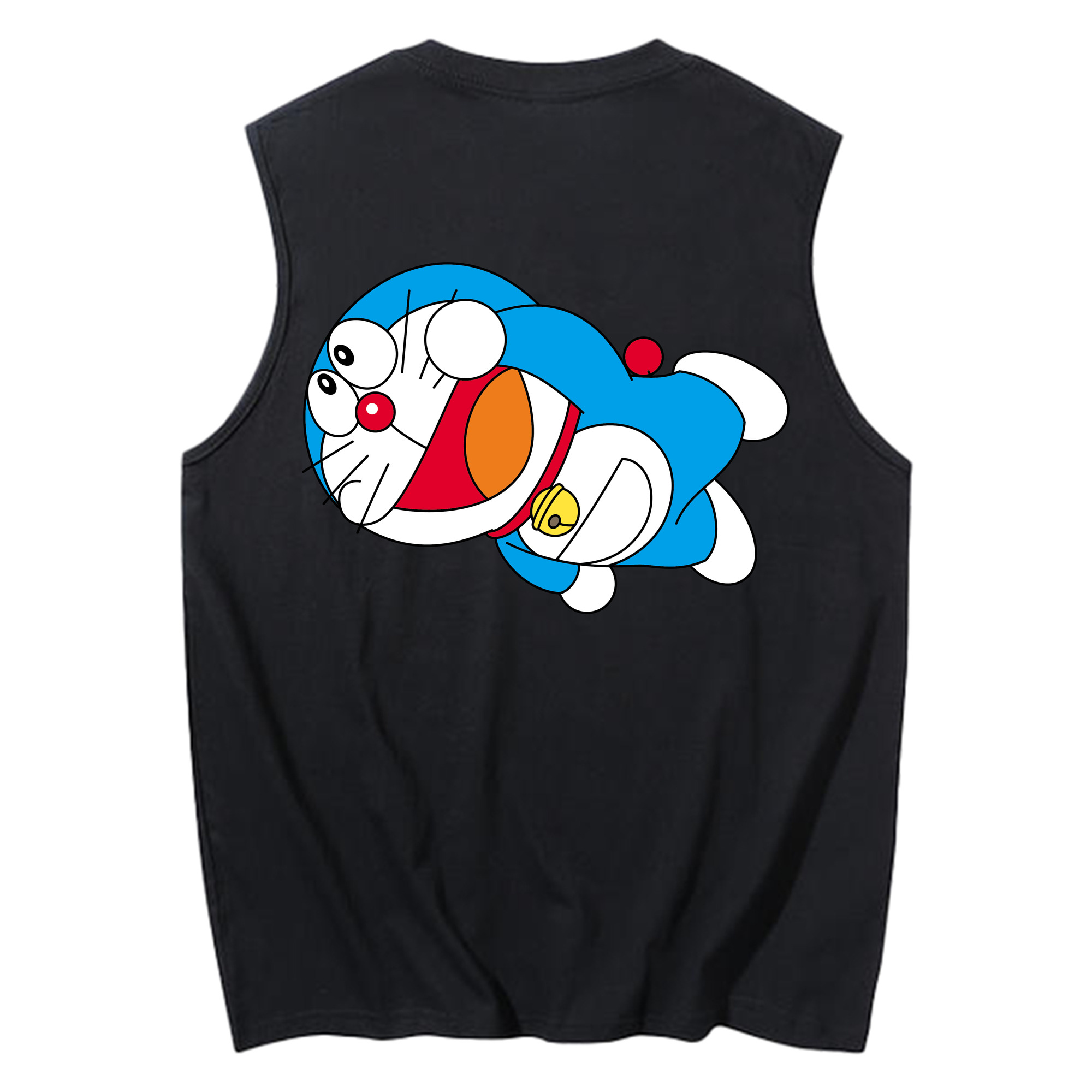 （画像用） ドラえもん Doraemon コットン100％タンクトップ（背面プリント）
