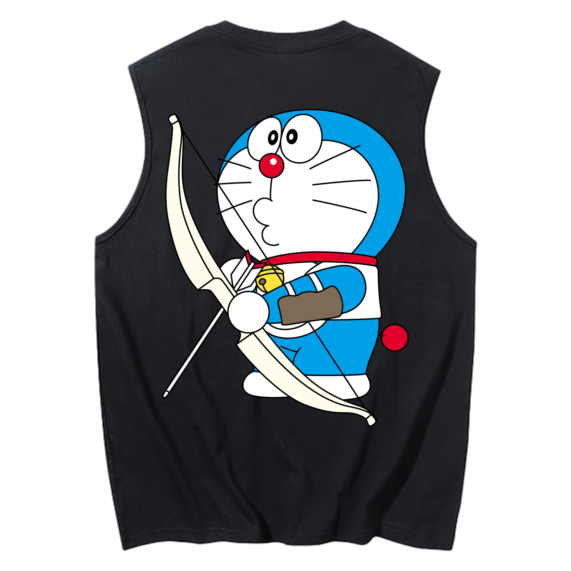 （画像用） ドラえもん Doraemon コットン100％タンクトップ（背面プリント）