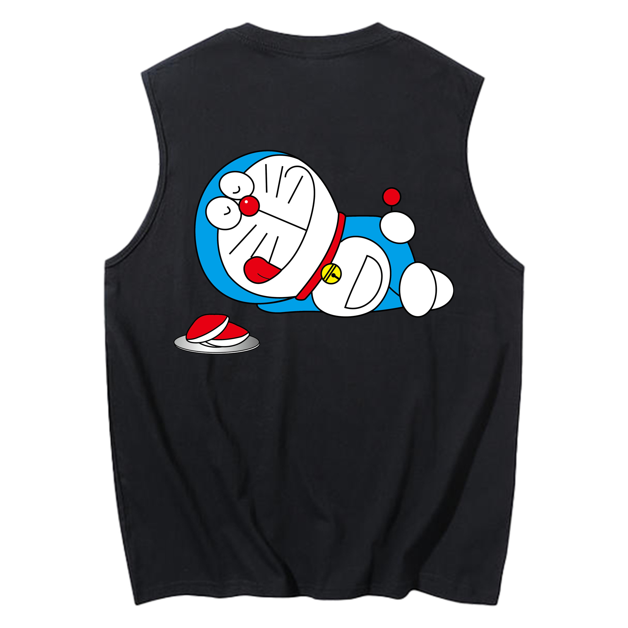 （画像用） ドラえもん Doraemon コットン100％タンクトップ（背面プリント）