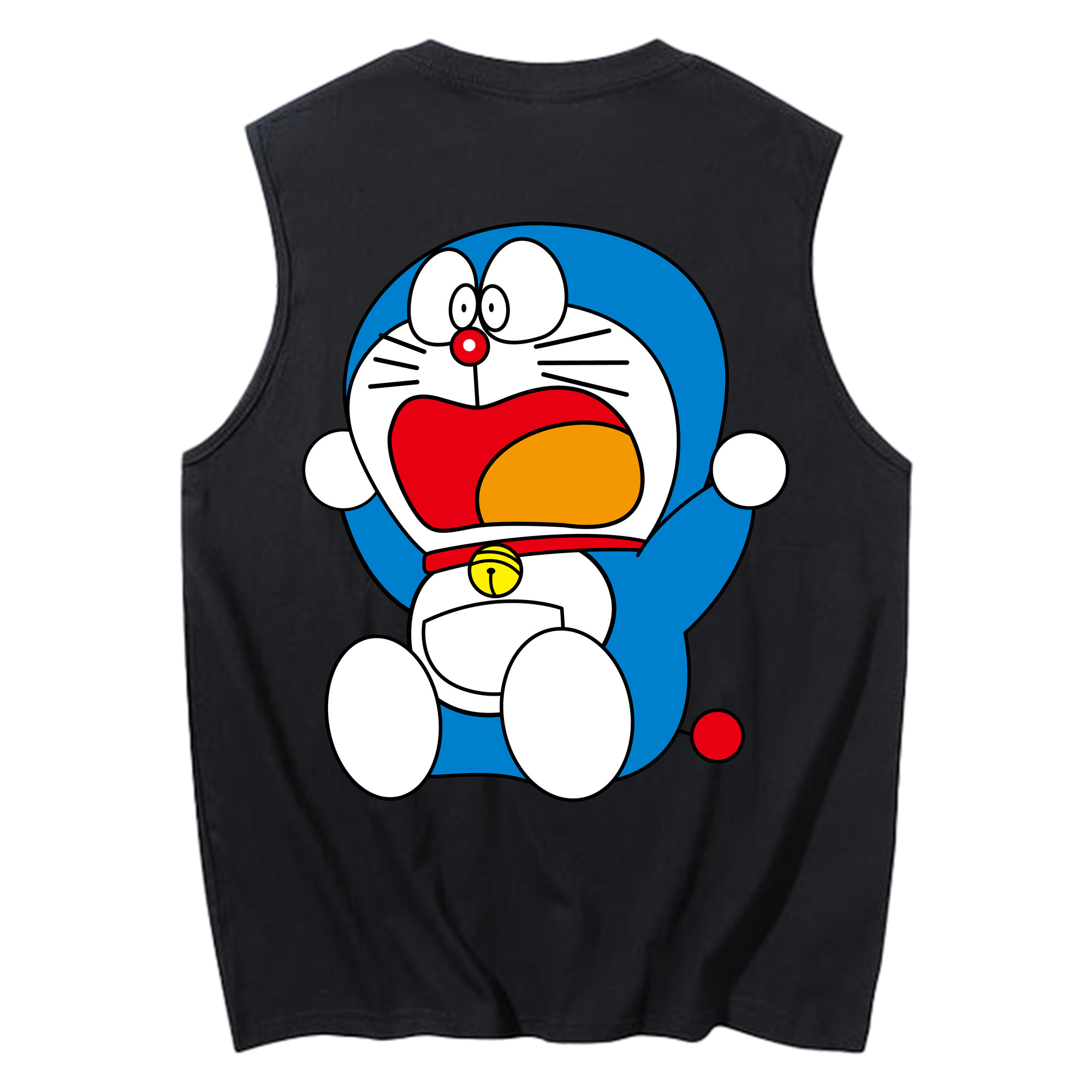 （画像用） ドラえもん Doraemon コットン100％タンクトップ（背面プリント）