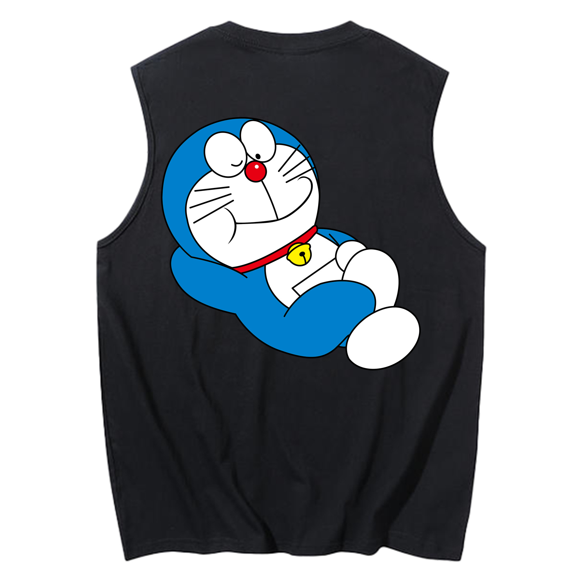 （画像用） ドラえもん Doraemon コットン100％タンクトップ（背面プリント）