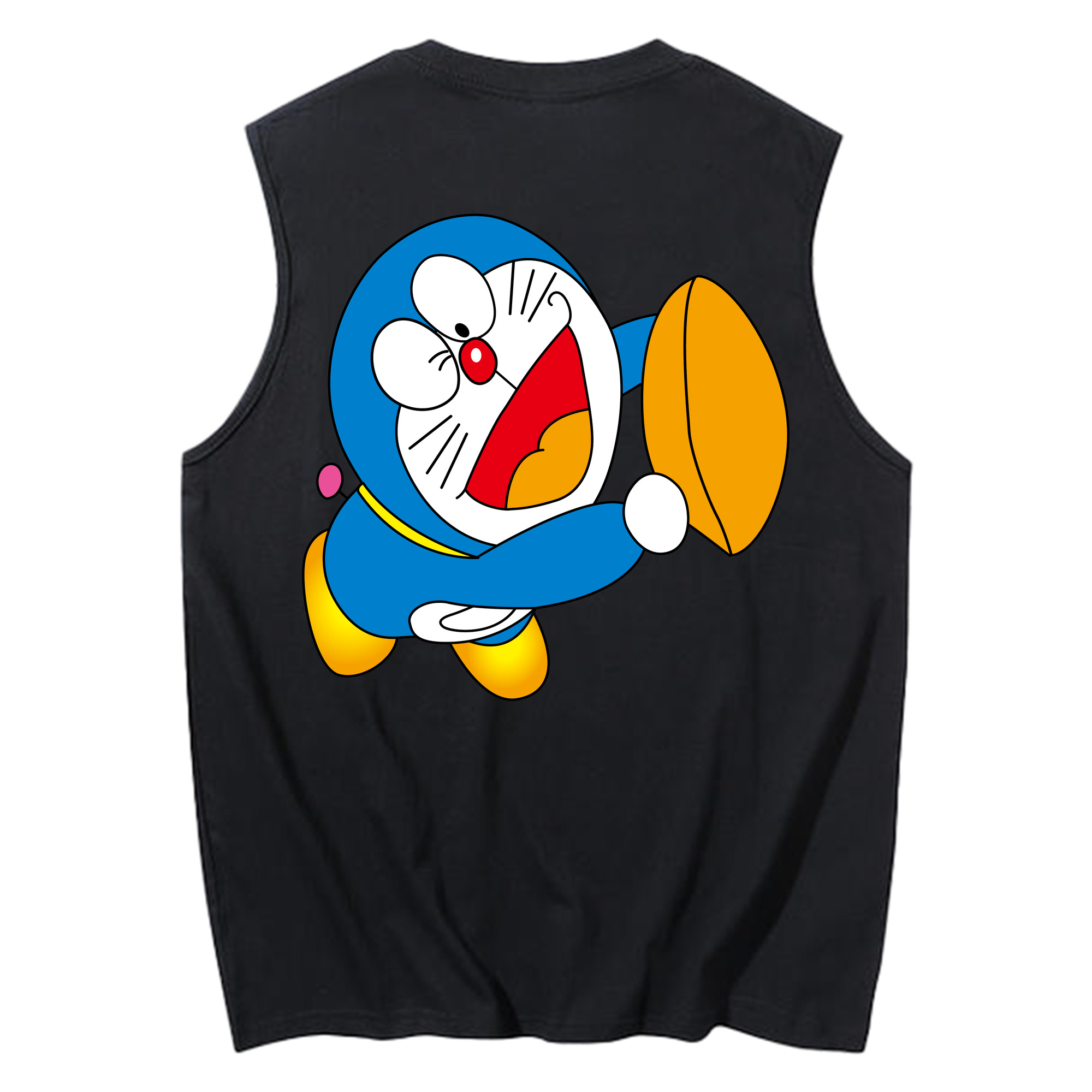 （画像用） ドラえもん Doraemon コットン100％タンクトップ（背面プリント）