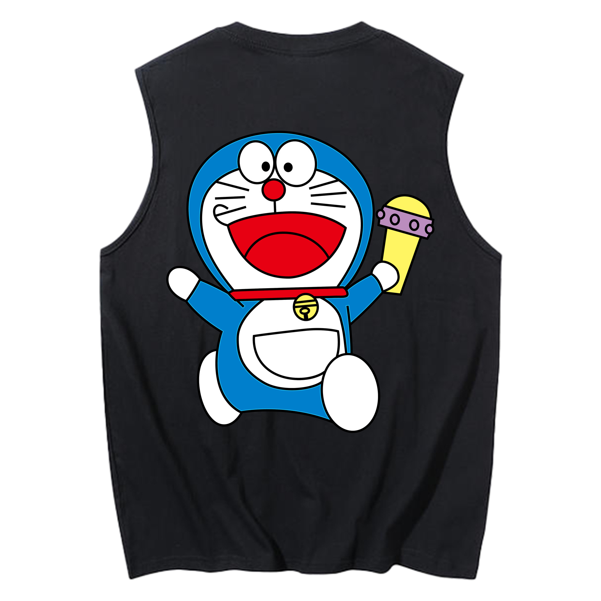 （画像用） ドラえもん Doraemon コットン100％タンクトップ（背面プリント）