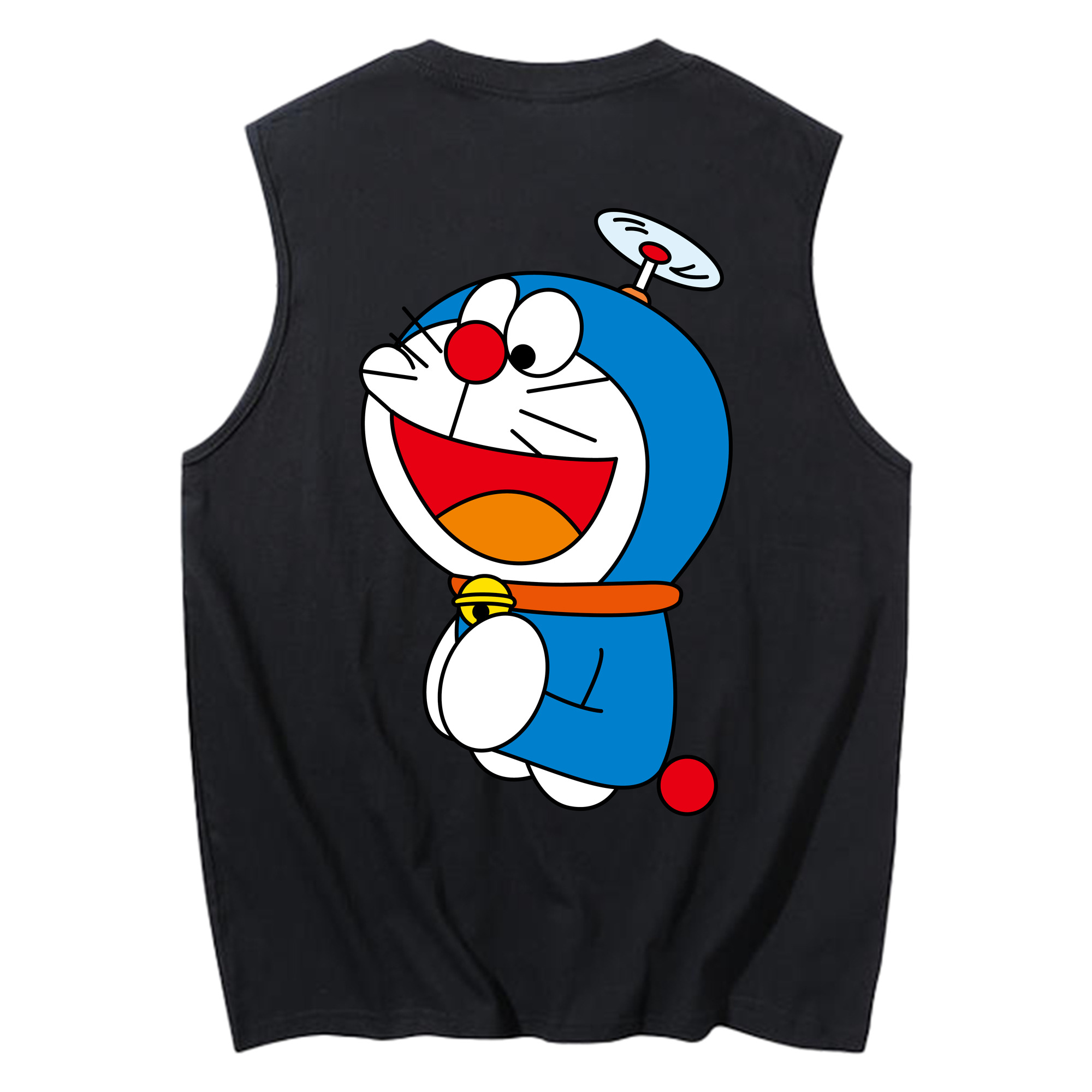 （画像用） ドラえもん Doraemon コットン100％タンクトップ（背面プリント）