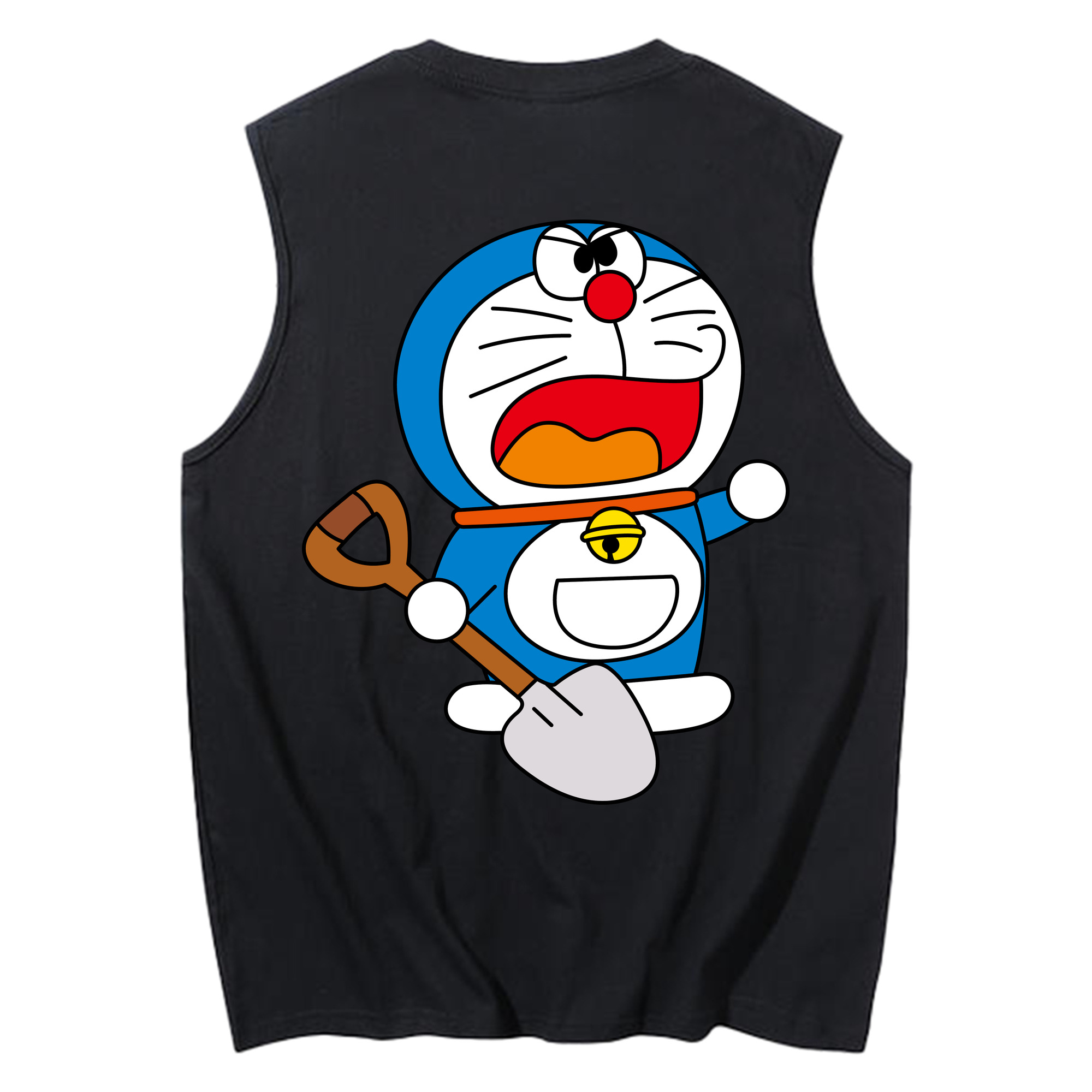 （画像用） ドラえもん Doraemon コットン100％タンクトップ（背面プリント）