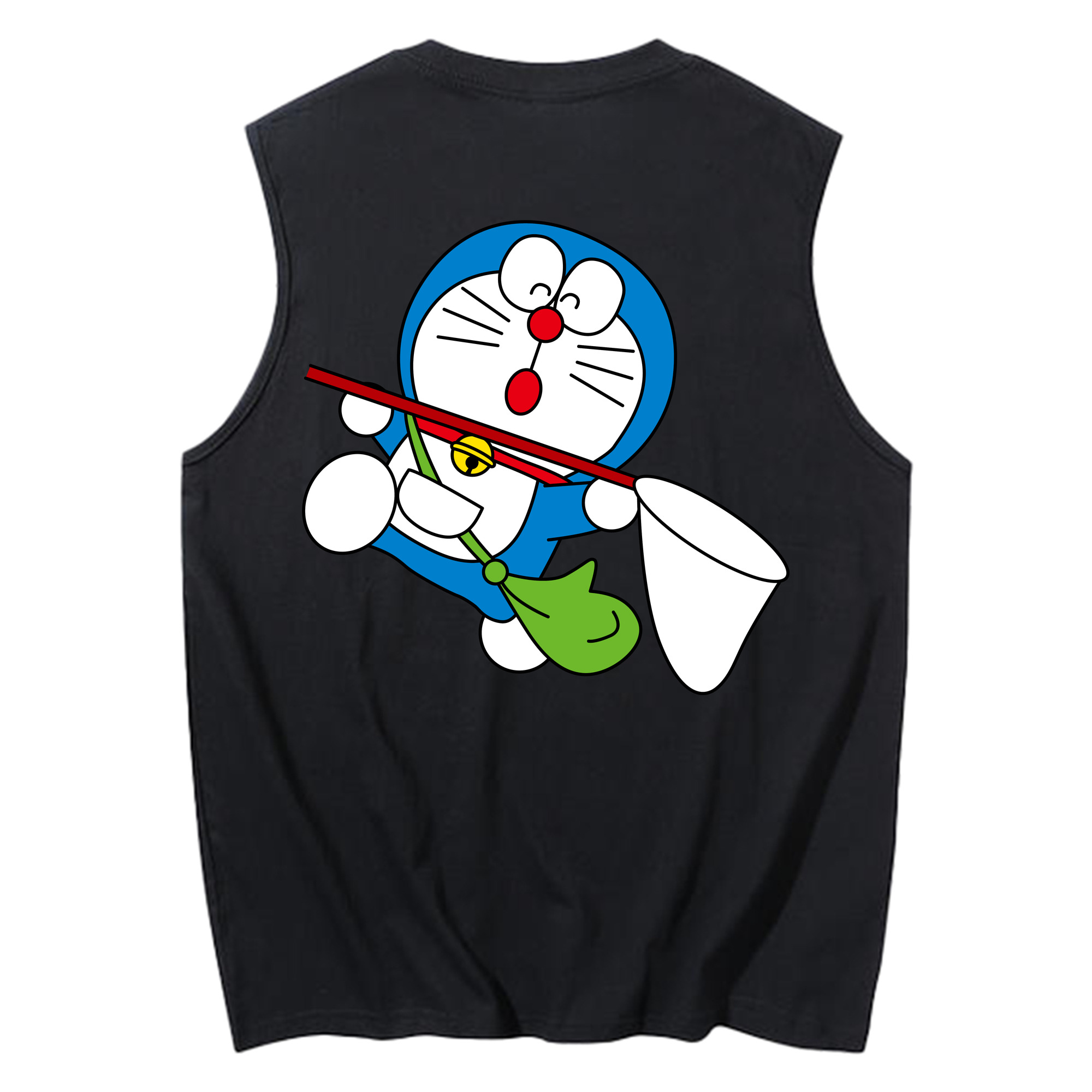 （画像用） ドラえもん Doraemon コットン100％タンクトップ（背面プリント）