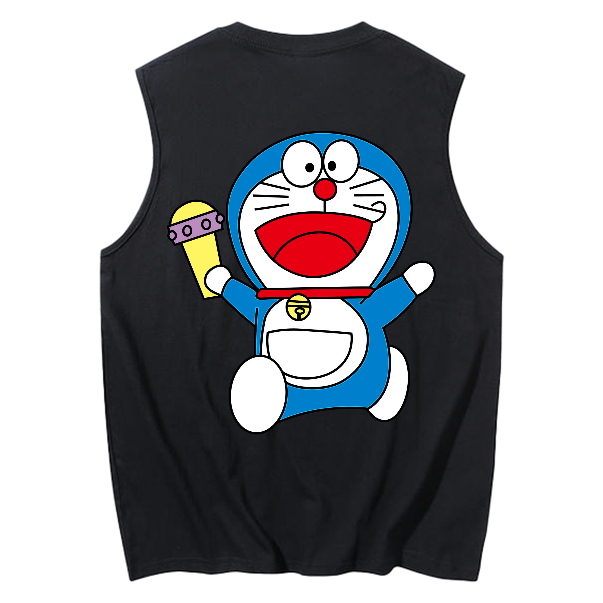 （画像用） ドラえもん Doraemon コットン100％タンクトップ（背面プリント）