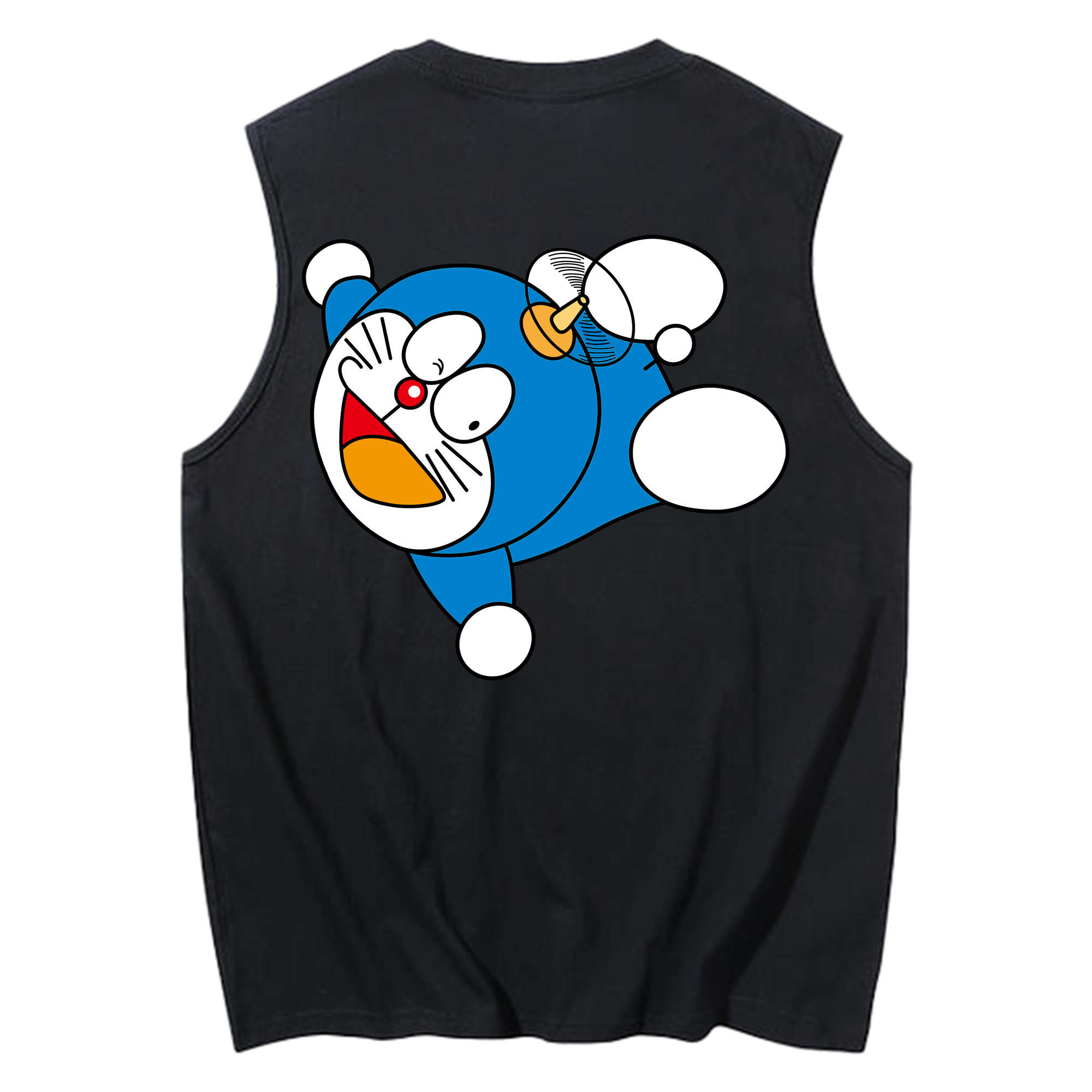 （画像用） ドラえもん Doraemon コットン100％タンクトップ（背面プリント）