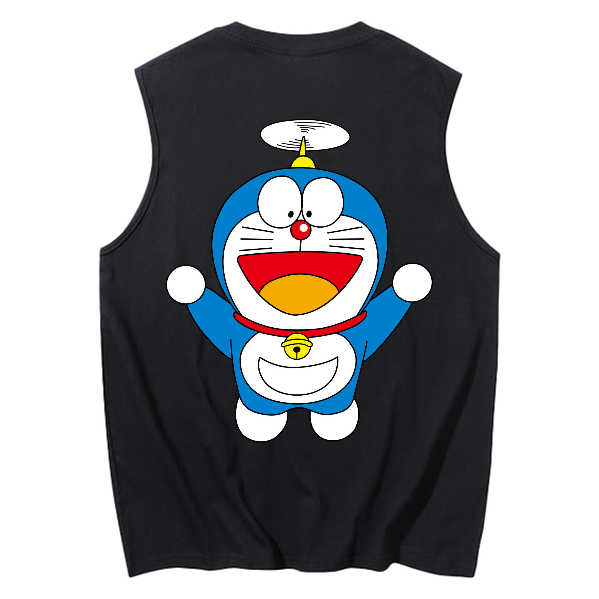 （画像用） ドラえもん Doraemon コットン100％タンクトップ（背面プリント）