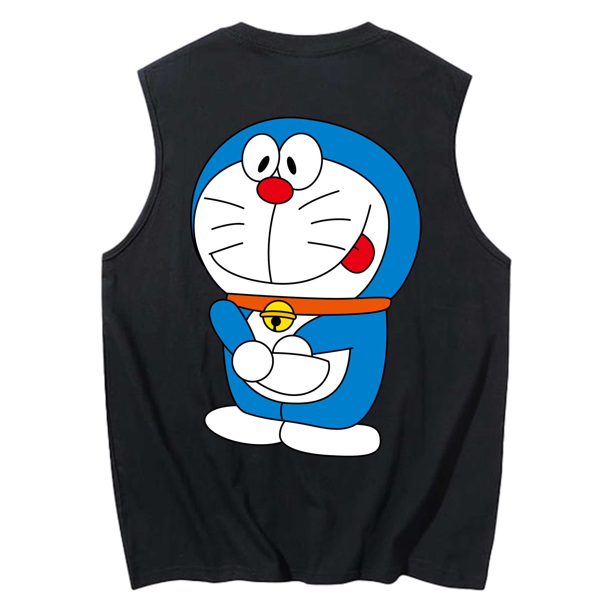 （画像用） ドラえもん Doraemon コットン100％タンクトップ（背面プリント）