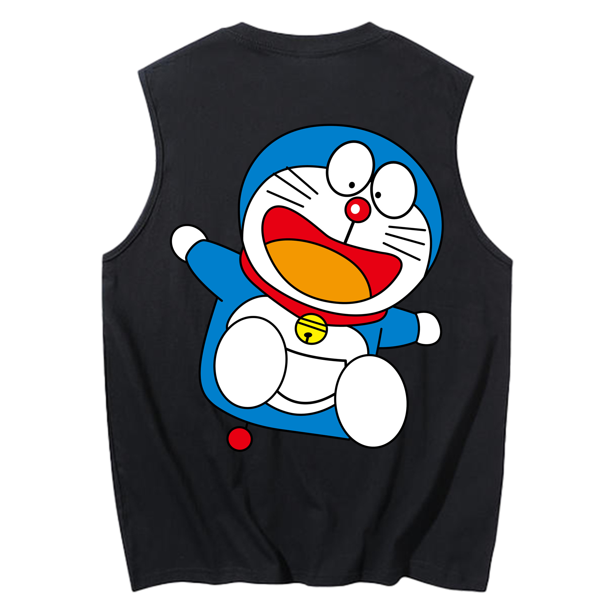 （画像用） ドラえもん Doraemon コットン100％タンクトップ（背面プリント）