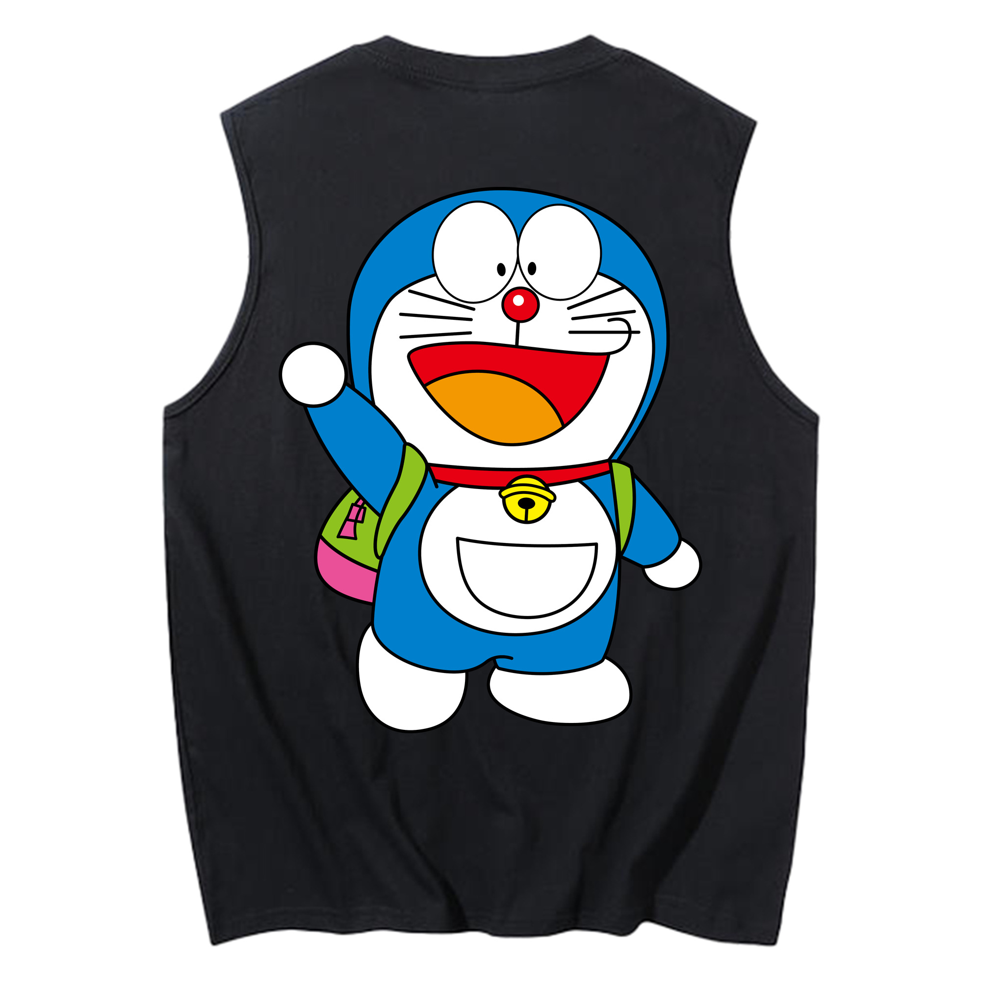 （画像用） ドラえもん Doraemon コットン100％タンクトップ（背面プリント）