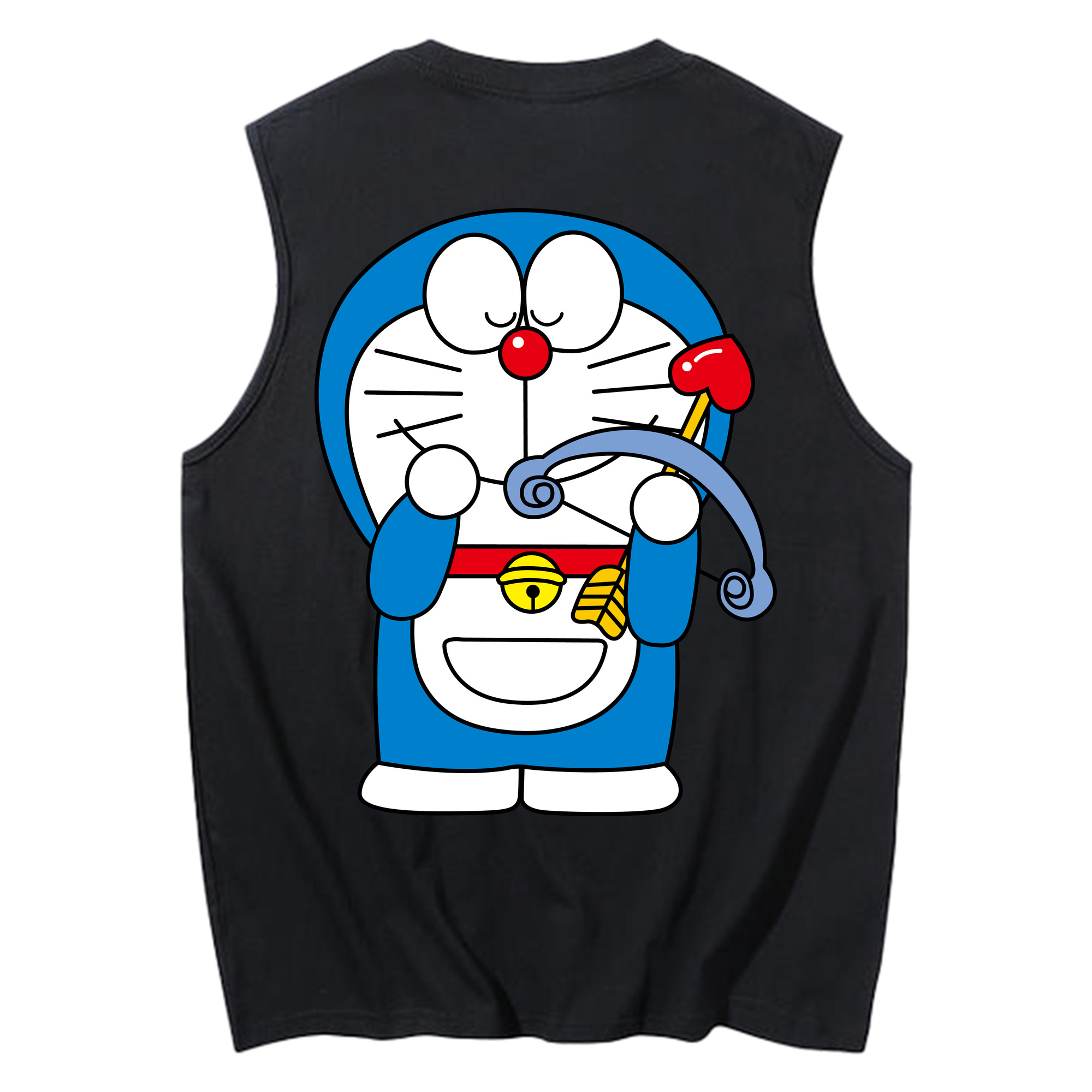 （画像用） ドラえもん Doraemon コットン100％タンクトップ（背面プリント）