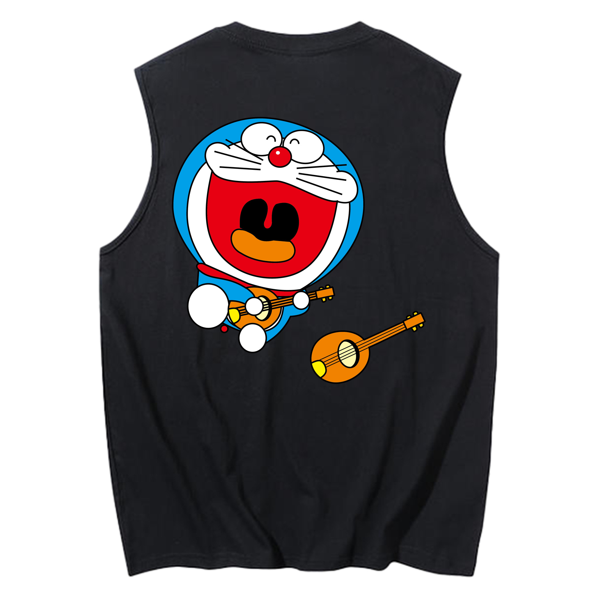 （画像用） ドラえもん Doraemon コットン100％タンクトップ（背面プリント）